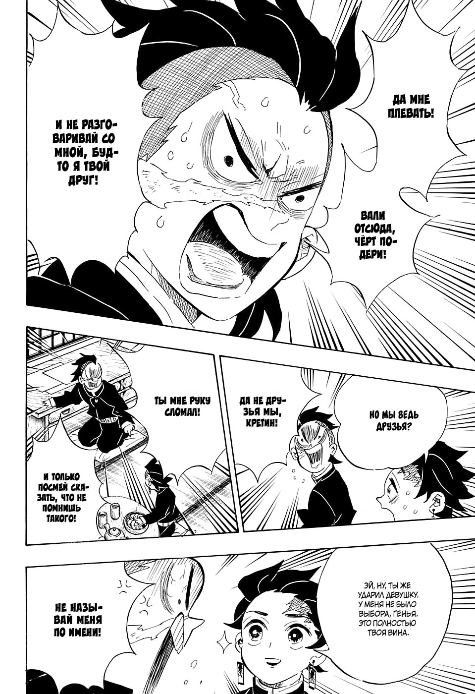 Страница 12 главы 105 манги Клинок, рассекающий демонов / Kimetsu no Yaiba