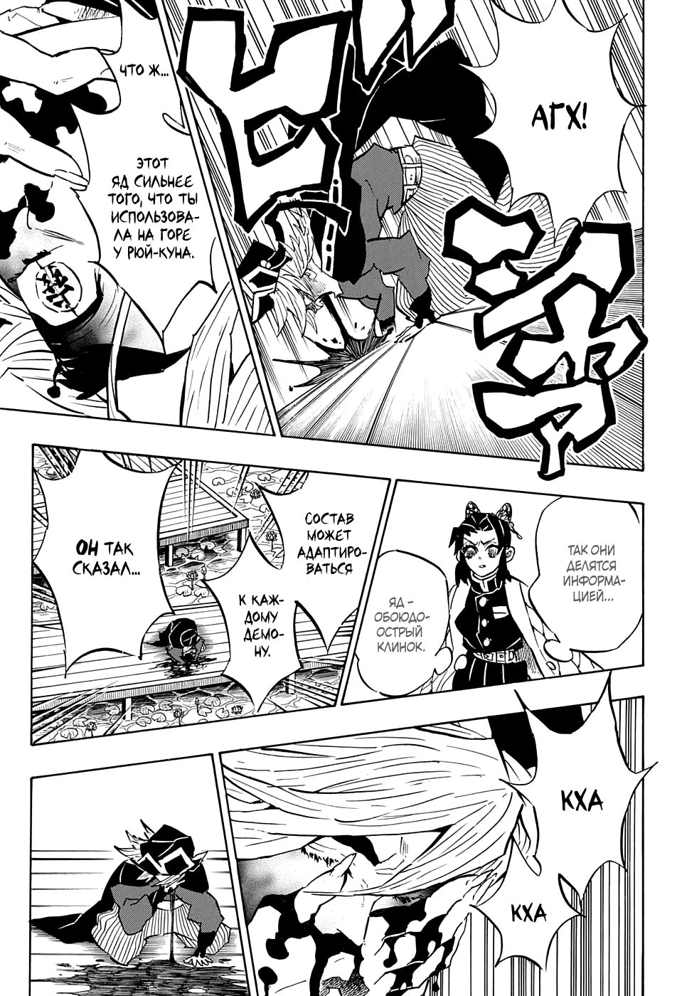 Страница 17 главы 141 манги Клинок, рассекающий демонов / Kimetsu no Yaiba