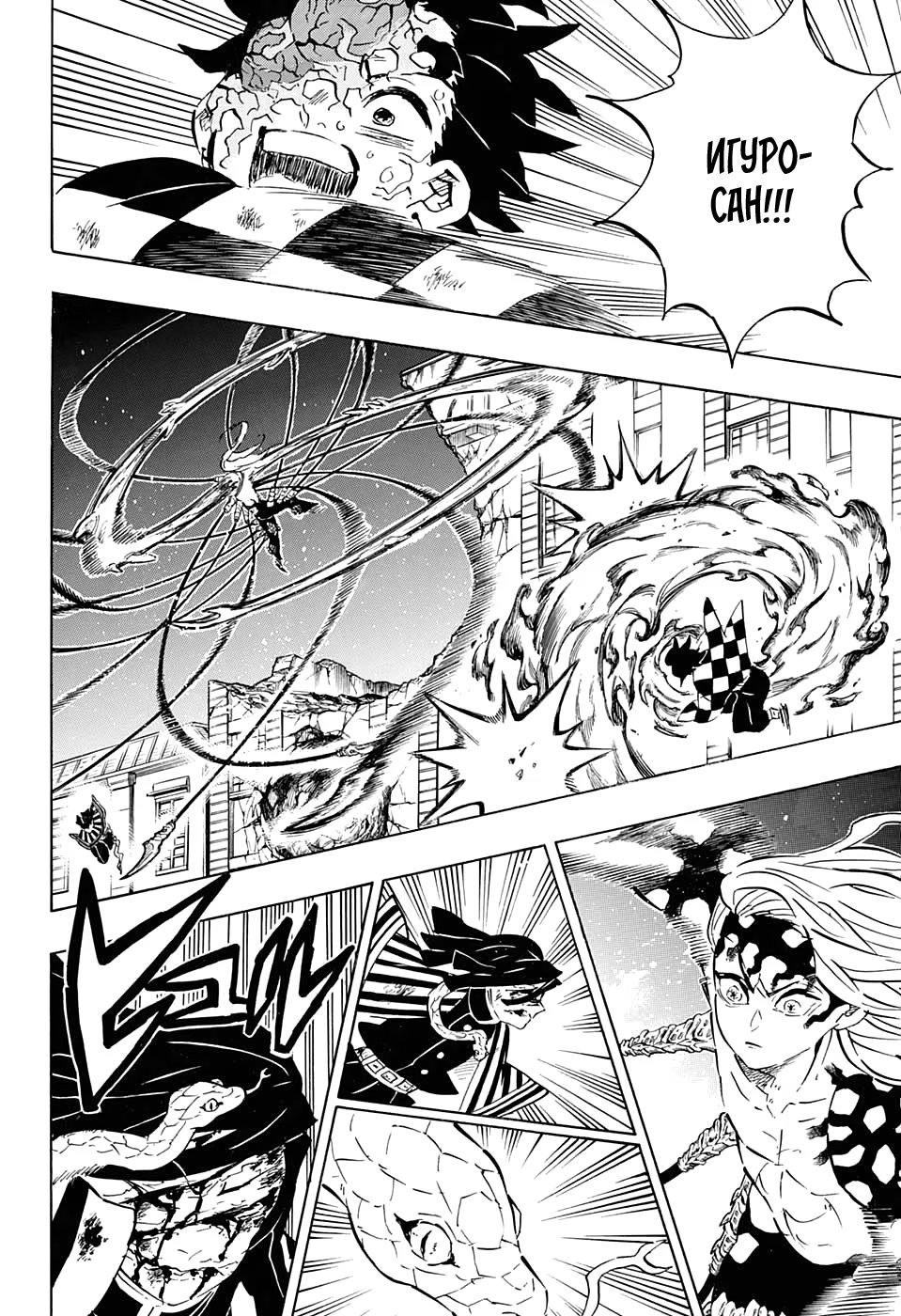 Страница 14 главы 194 манги Клинок, рассекающий демонов / Kimetsu no Yaiba