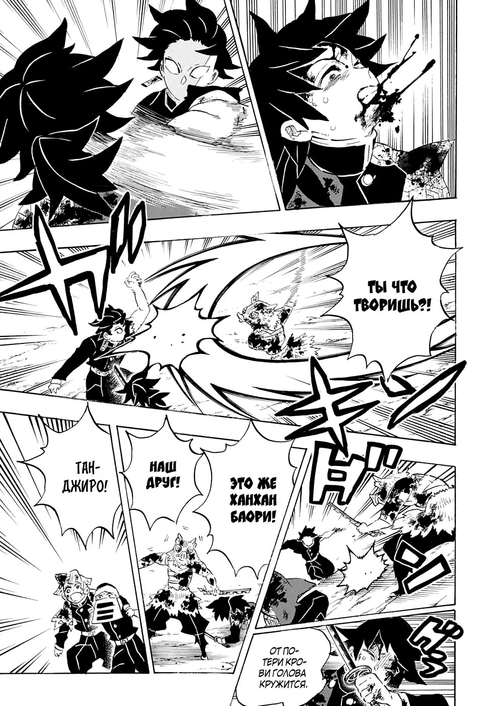 Страница 15 главы 201 манги Клинок, рассекающий демонов / Kimetsu no Yaiba