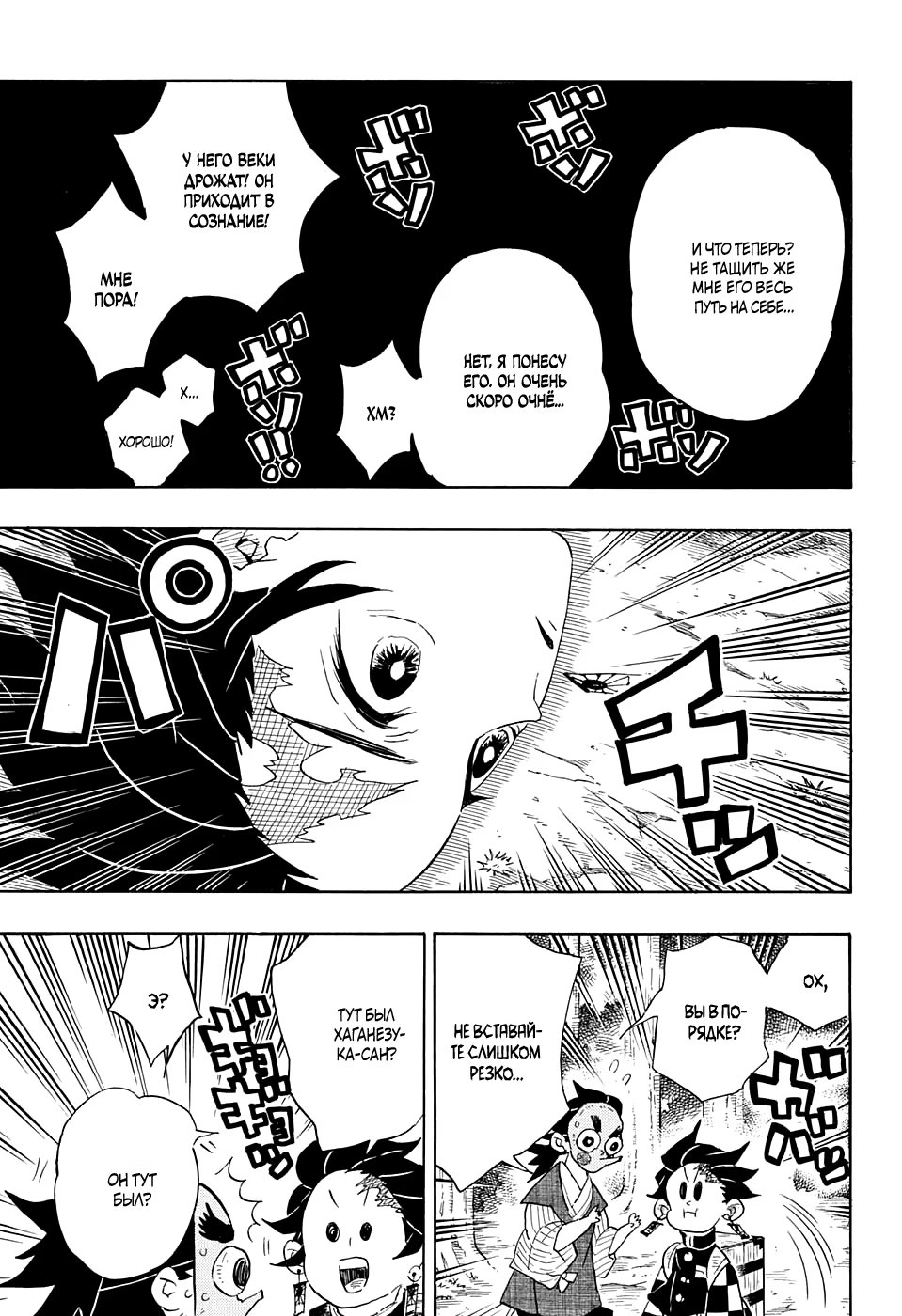 Страница 15 главы 102 манги Клинок, рассекающий демонов / Kimetsu no Yaiba