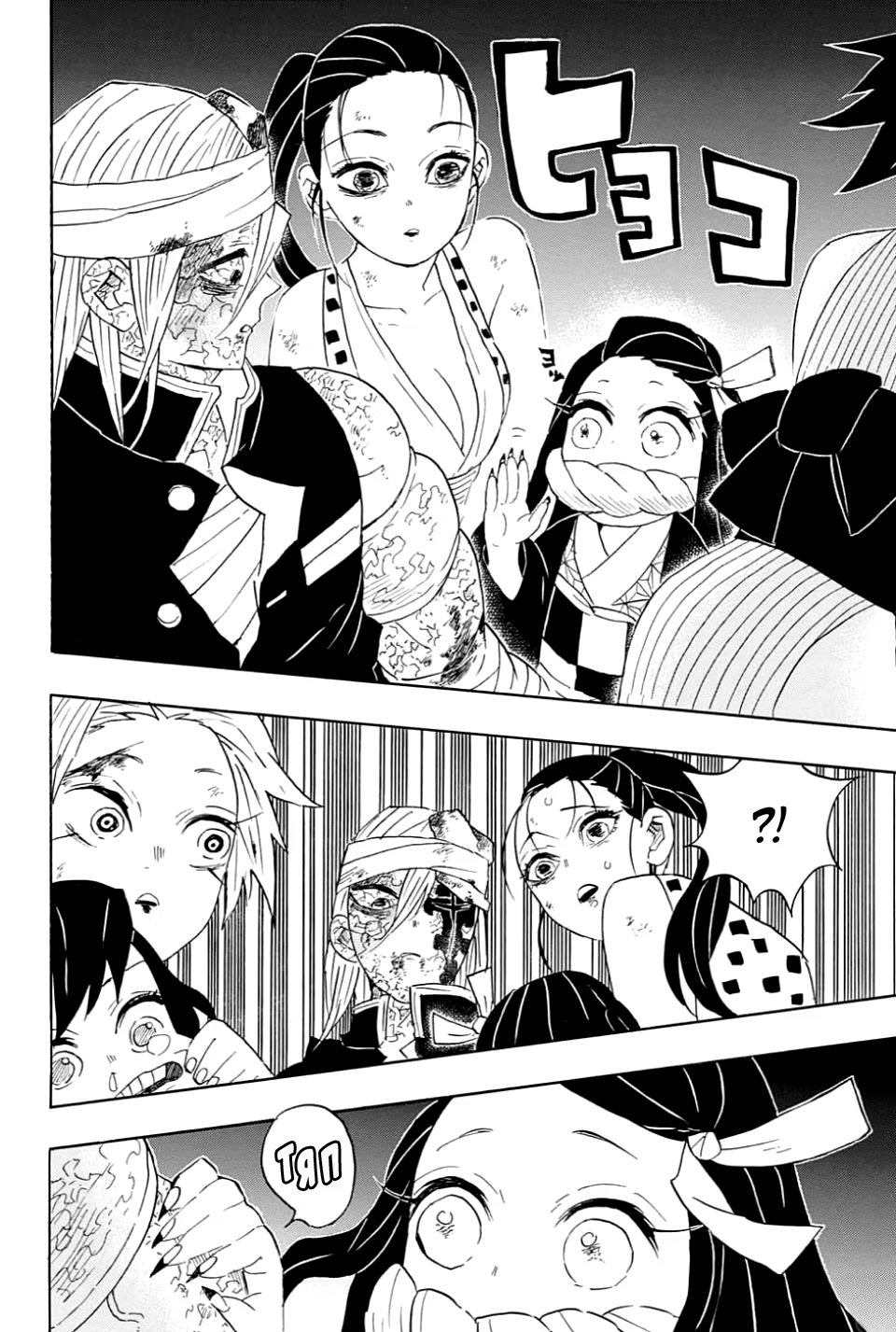 Страница 12 главы 95 манги Клинок, рассекающий демонов / Kimetsu no Yaiba