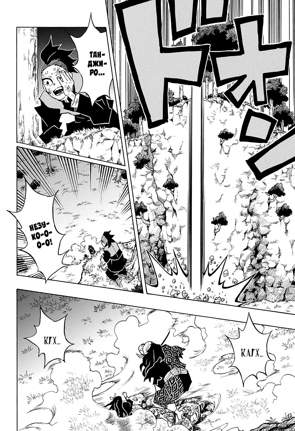 Страница 14 главы 125 манги Клинок, рассекающий демонов / Kimetsu no Yaiba