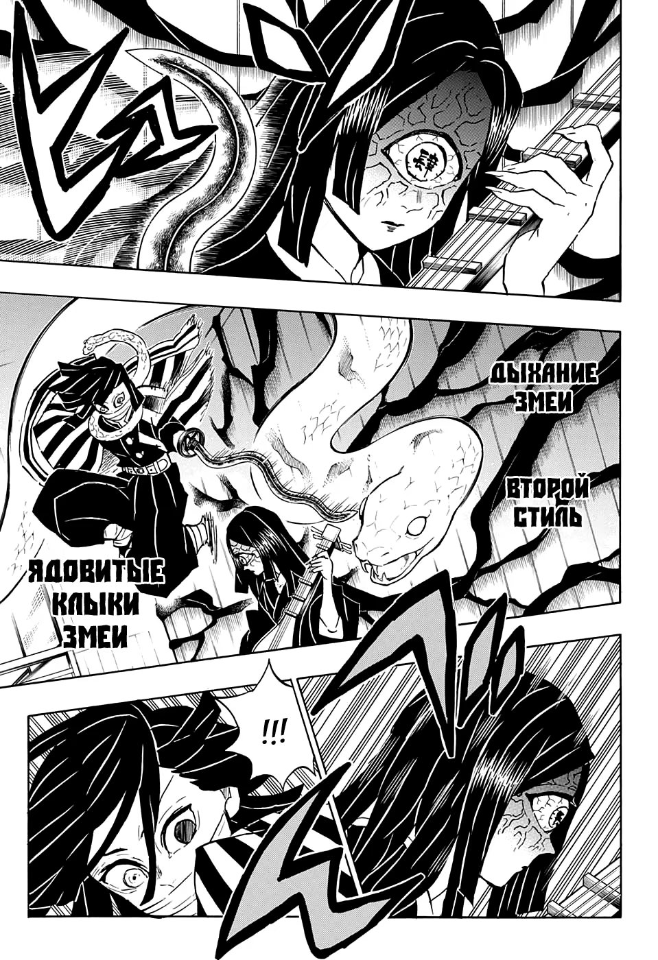 Страница 15 главы 164 манги Клинок, рассекающий демонов / Kimetsu no Yaiba
