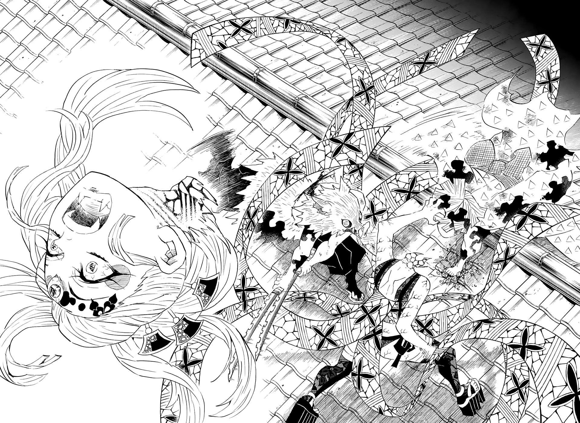 Страница 12 главы 94 манги Клинок, рассекающий демонов / Kimetsu no Yaiba