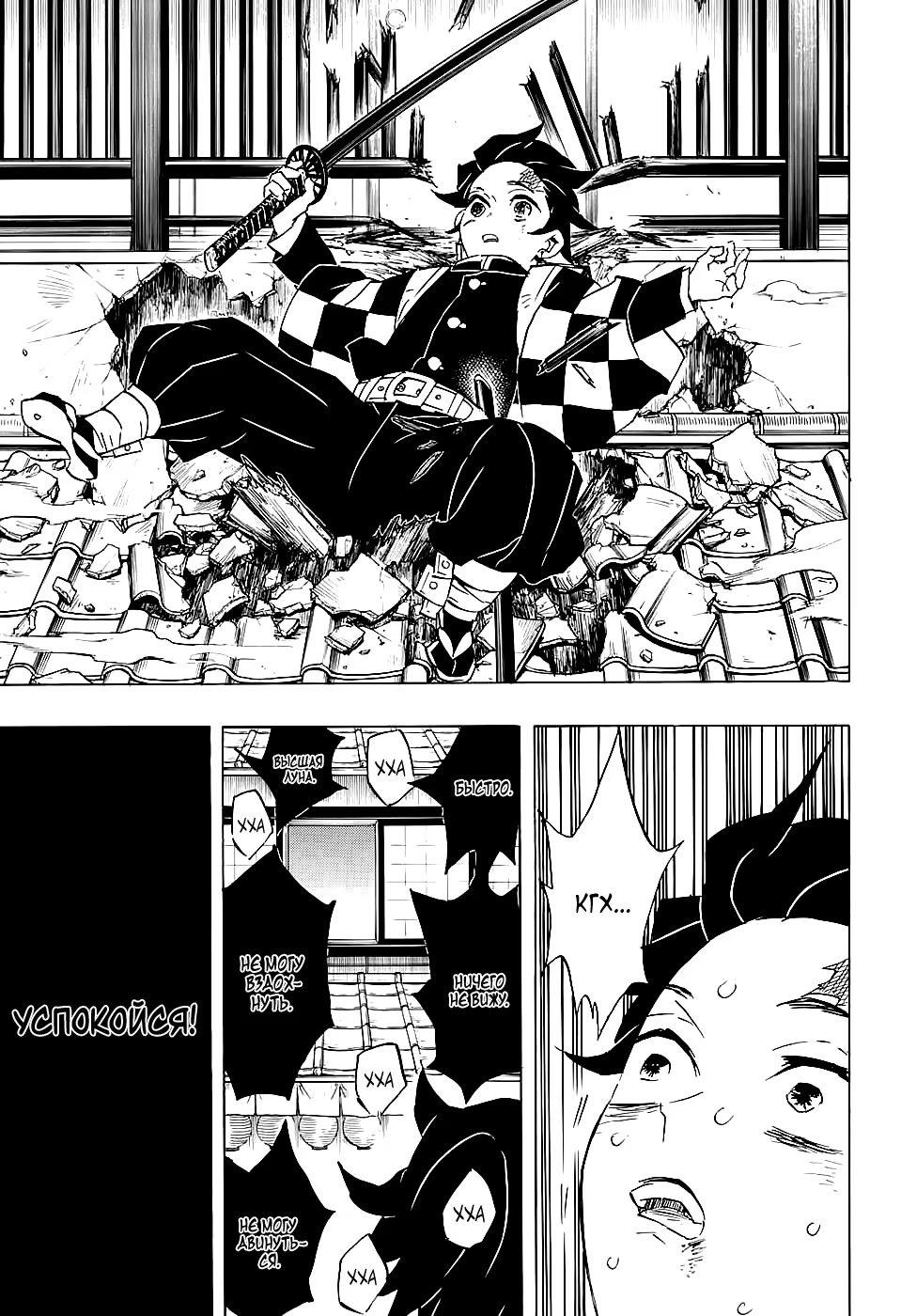 Страница 13 главы 76 манги Клинок, рассекающий демонов / Kimetsu no Yaiba