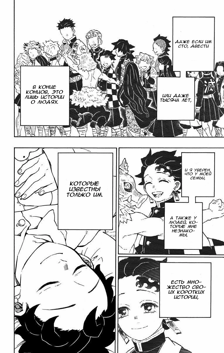 Страница 17 главы 206 манги Клинок, рассекающий демонов / Kimetsu no Yaiba