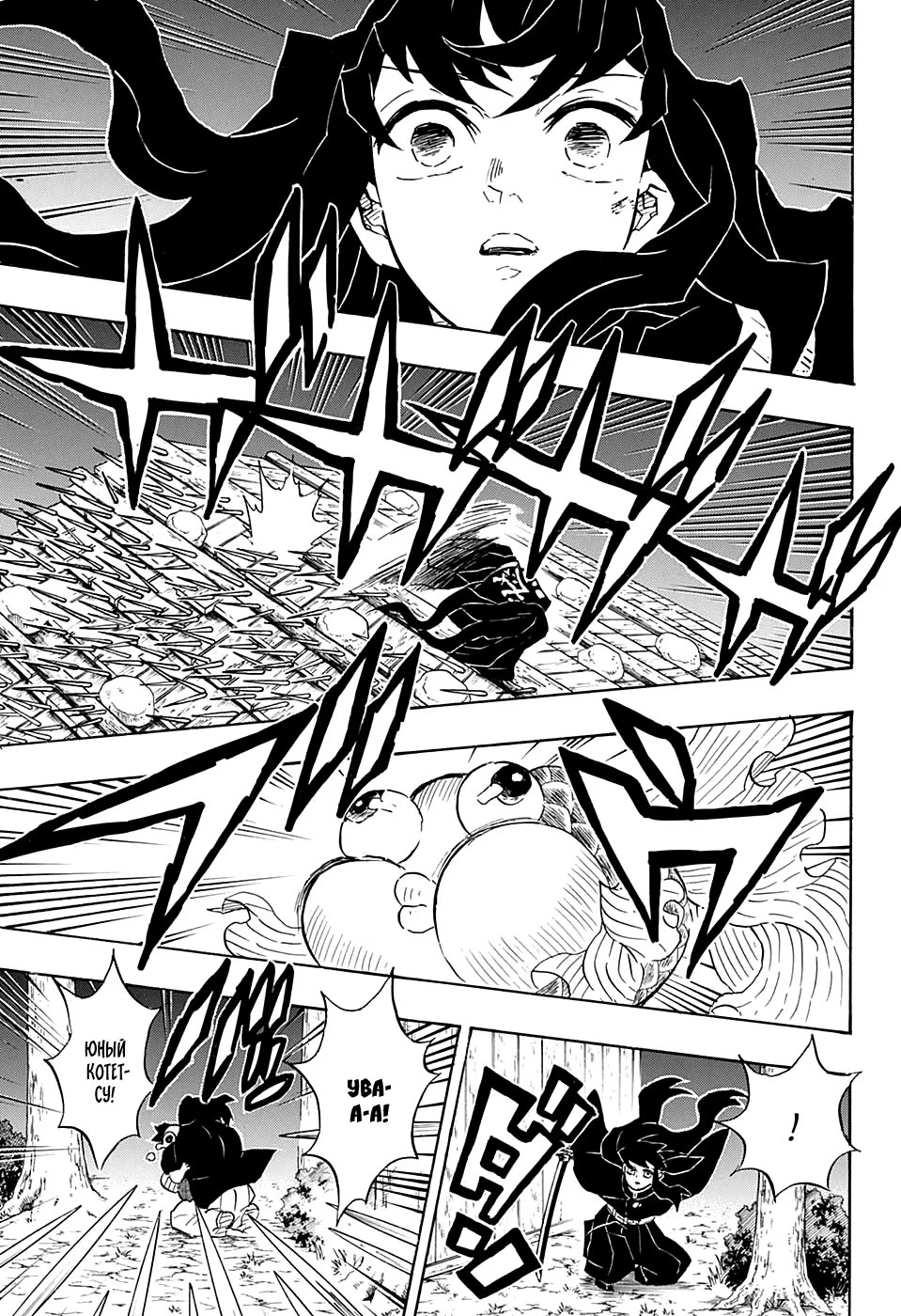 Страница 11 главы 111 манги Клинок, рассекающий демонов / Kimetsu no Yaiba