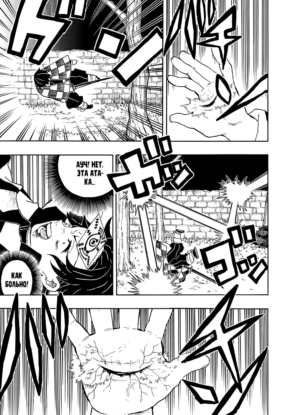 Страница 9 главы 17 манги Клинок, рассекающий демонов / Kimetsu no Yaiba