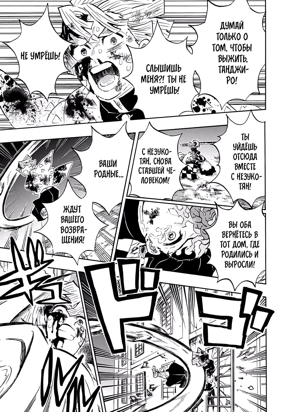 Страница 14 главы 197 манги Клинок, рассекающий демонов / Kimetsu no Yaiba