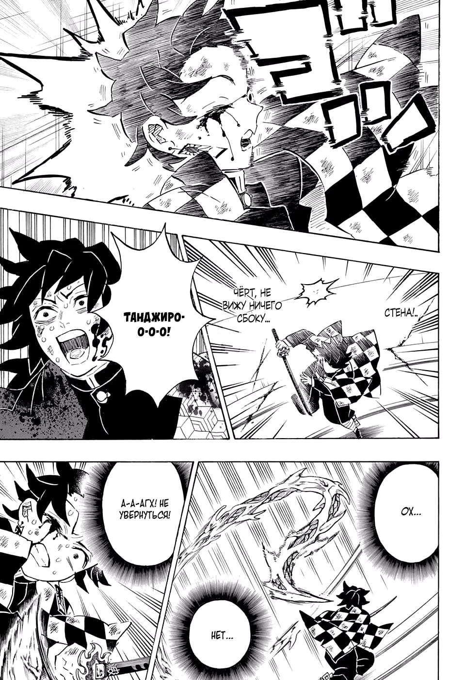 Страница 16 главы 182 манги Клинок, рассекающий демонов / Kimetsu no Yaiba