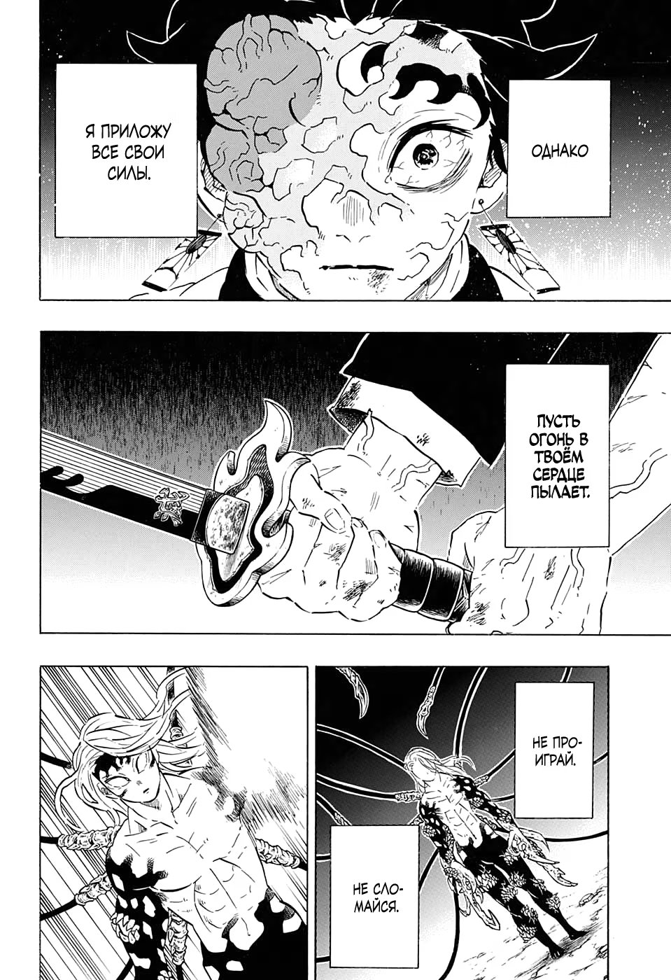 Страница 12 главы 192 манги Клинок, рассекающий демонов / Kimetsu no Yaiba