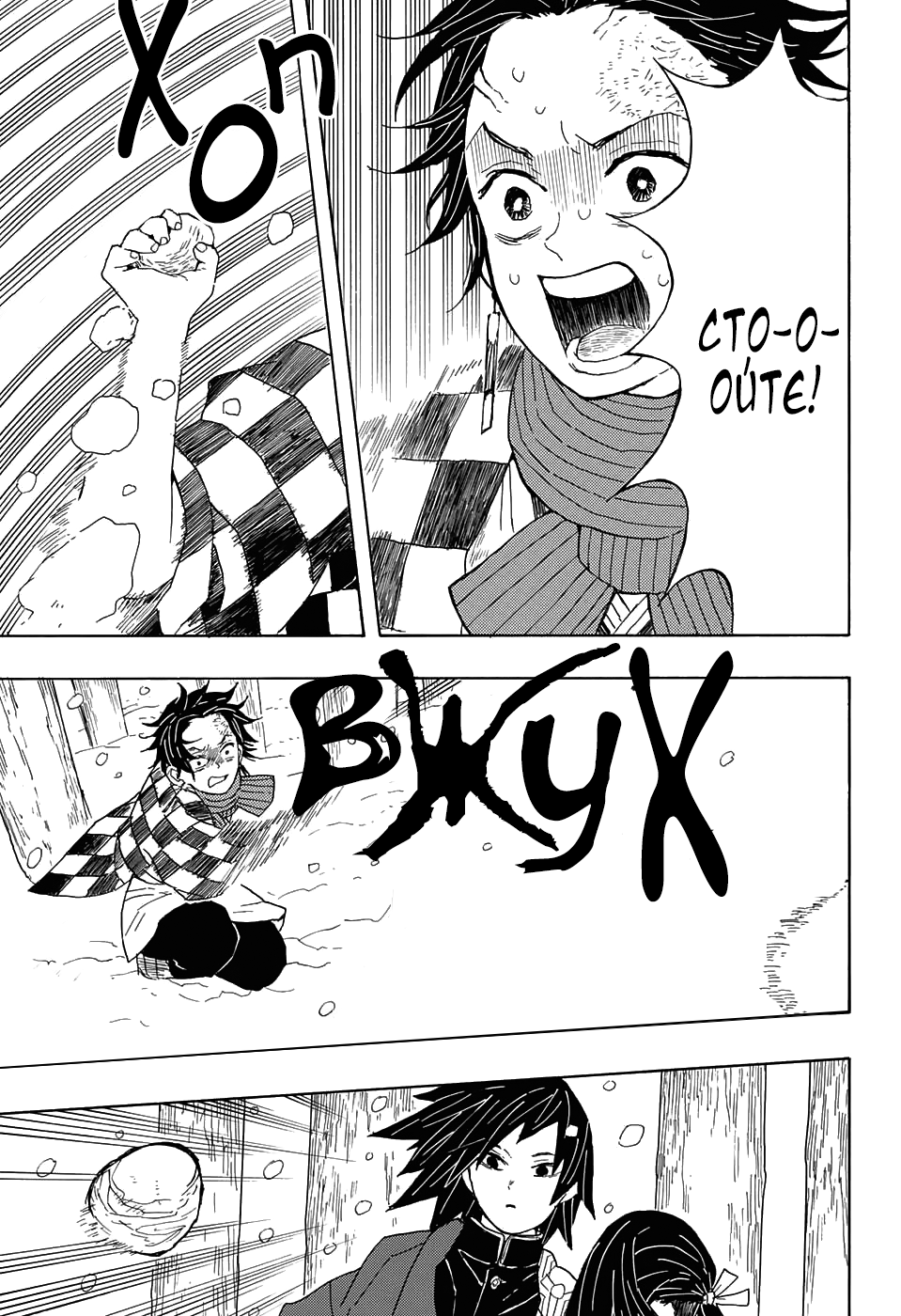 Страница 38 главы 1 манги Клинок, рассекающий демонов / Kimetsu no Yaiba