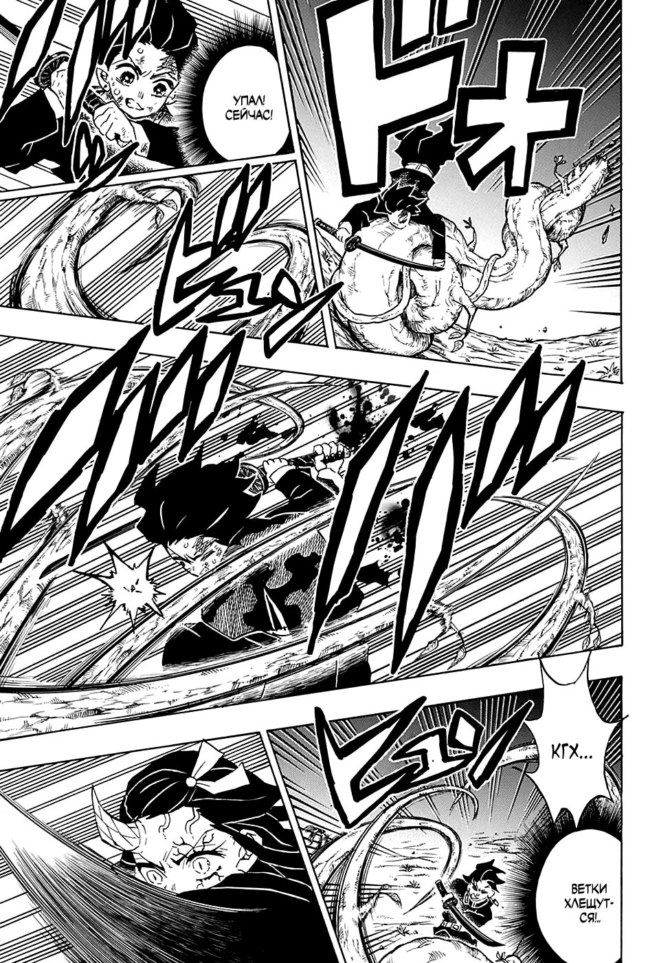 Страница 13 главы 124 манги Клинок, рассекающий демонов / Kimetsu no Yaiba