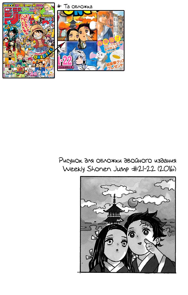Страница 7 главы 62.5 манги Клинок, рассекающий демонов / Kimetsu no Yaiba
