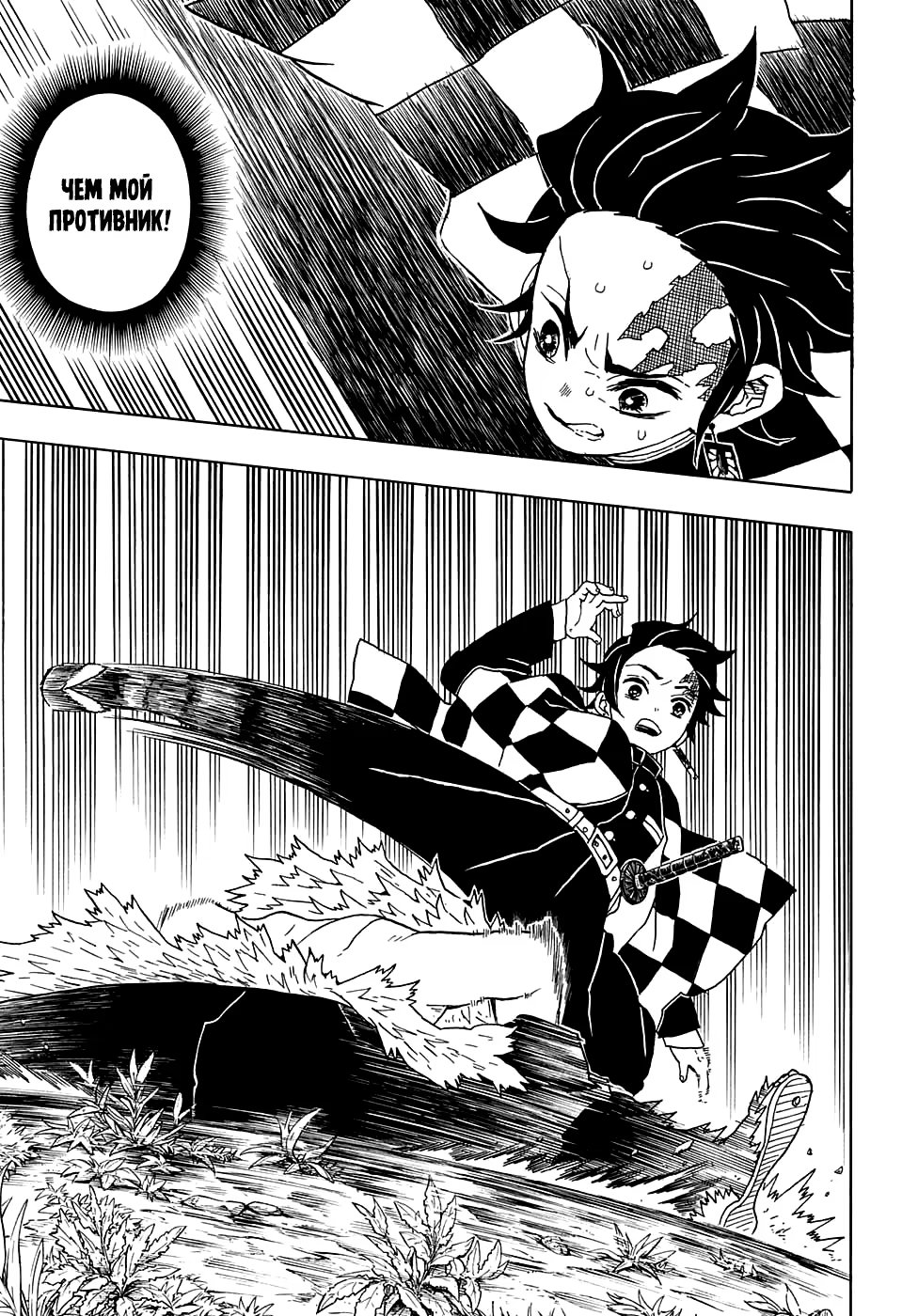 Страница 15 главы 26 манги Клинок, рассекающий демонов / Kimetsu no Yaiba