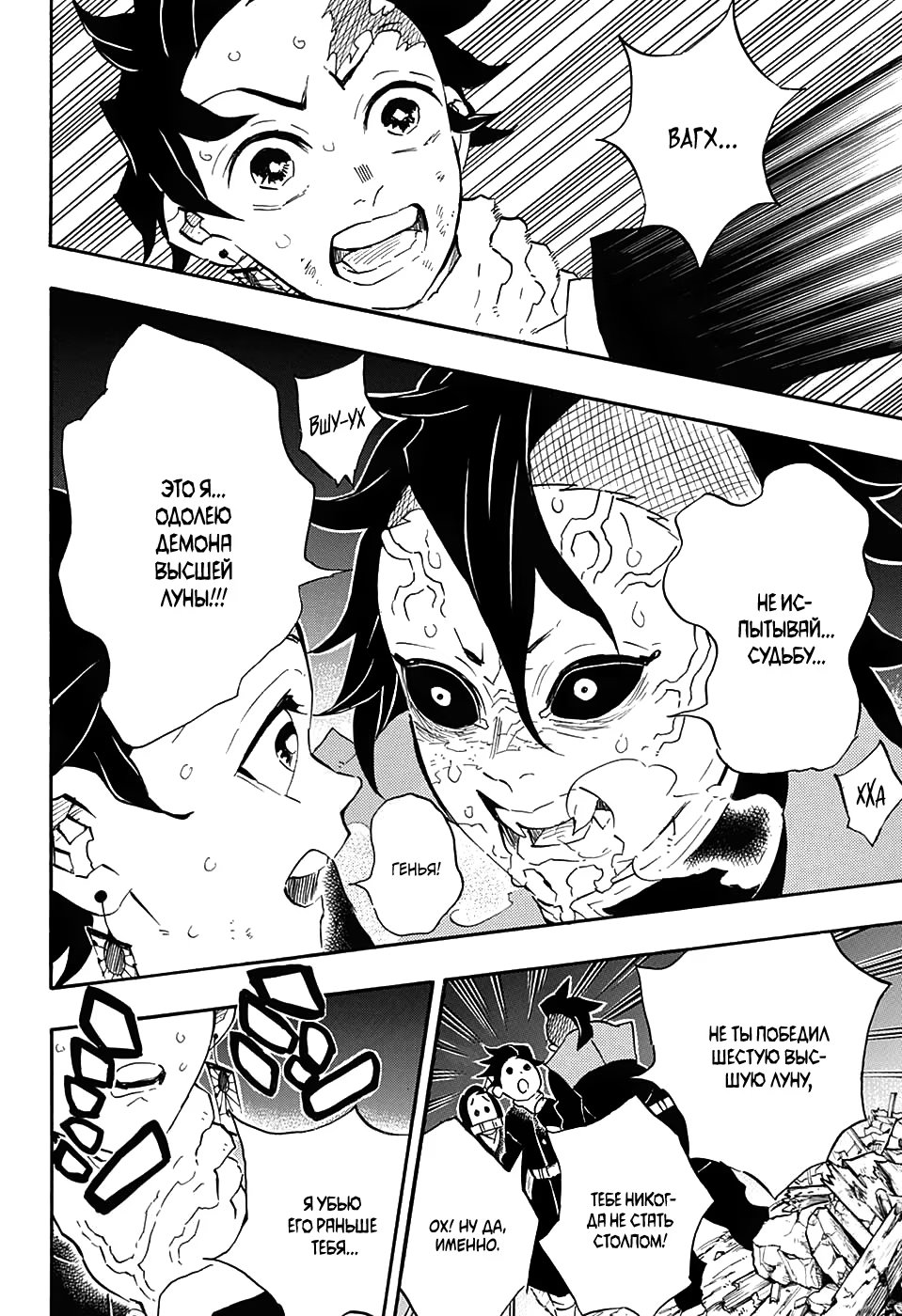 Страница 15 главы 113 манги Клинок, рассекающий демонов / Kimetsu no Yaiba