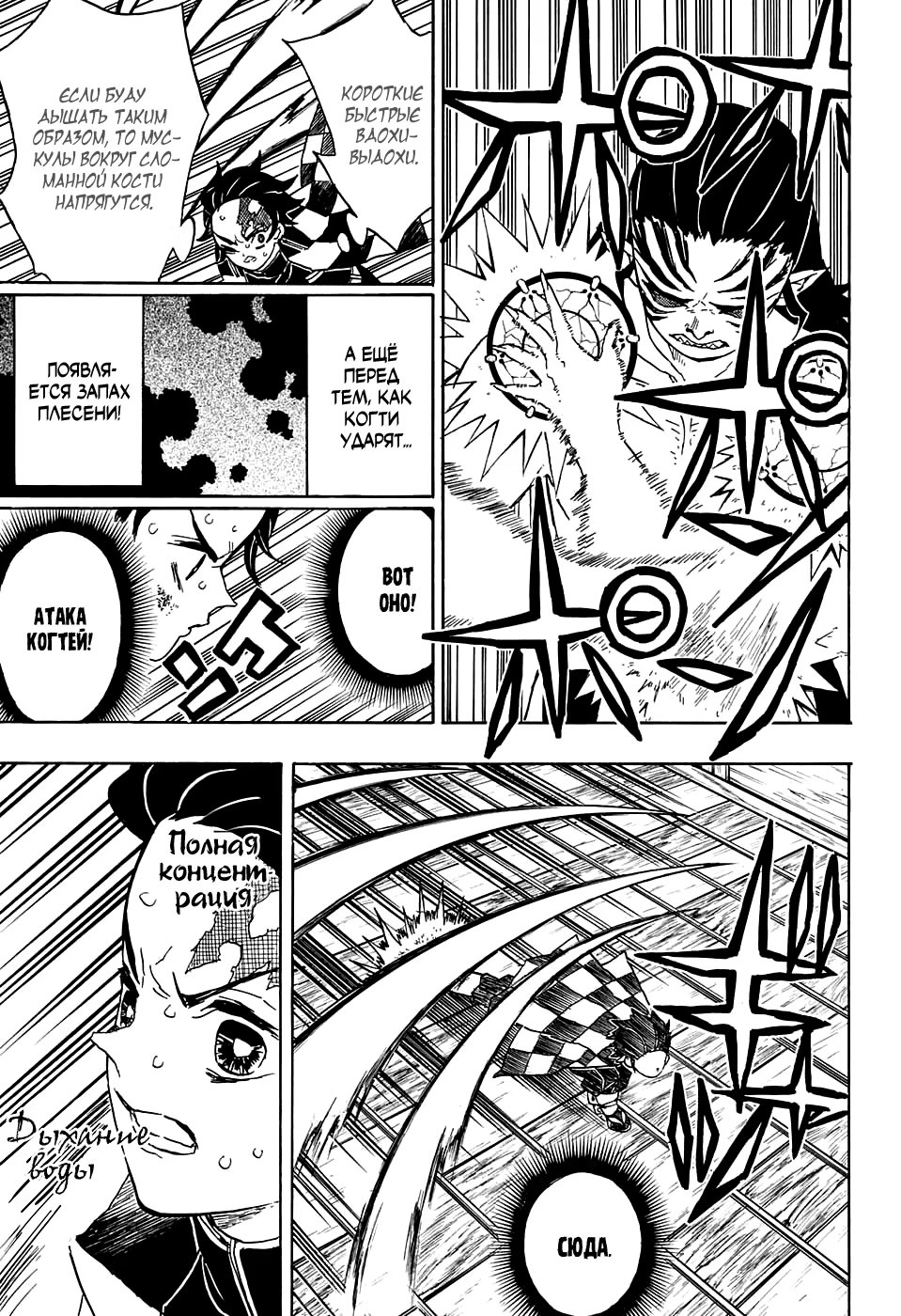 Страница 9 главы 25 манги Клинок, рассекающий демонов / Kimetsu no Yaiba