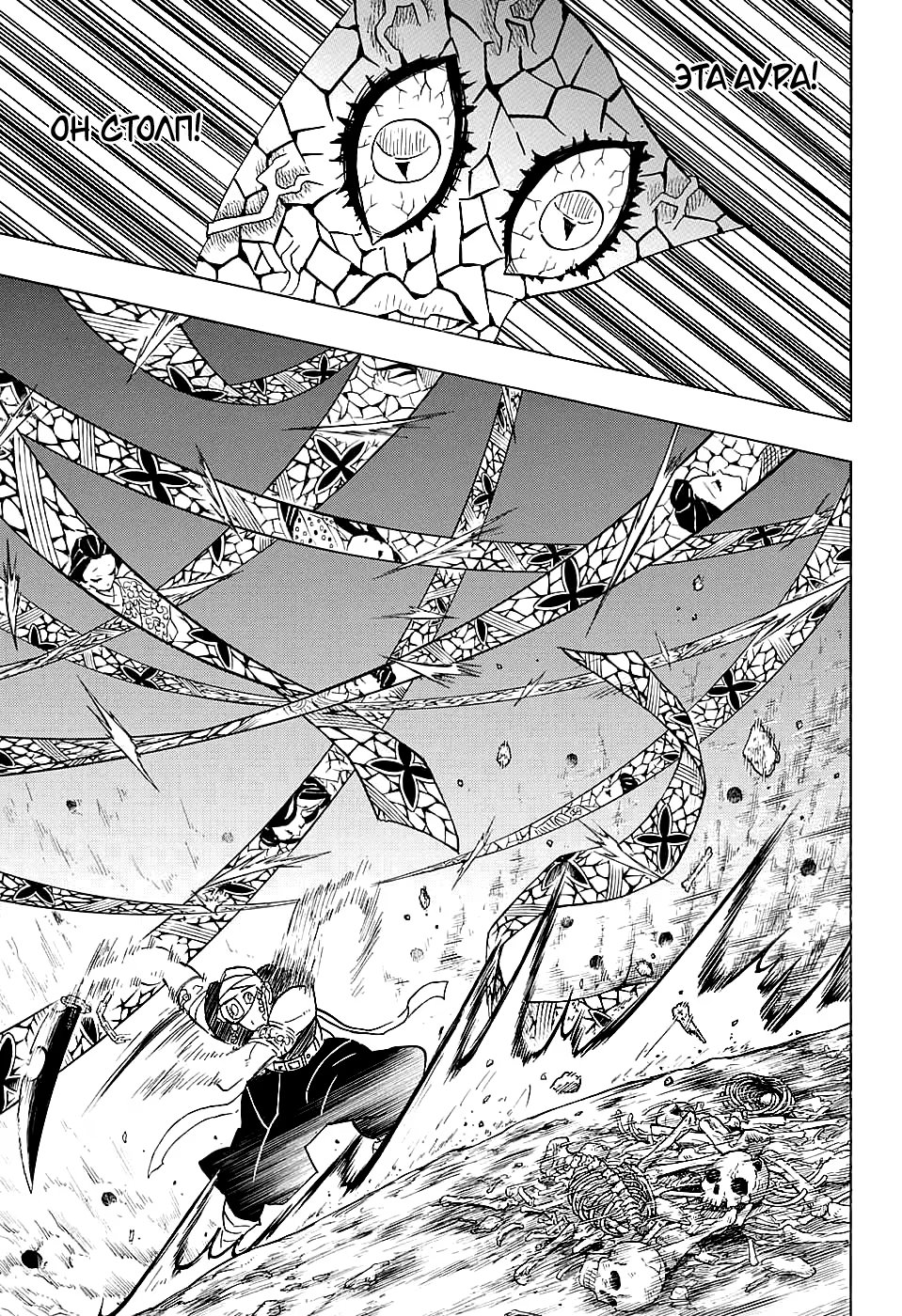 Страница 17 главы 79 манги Клинок, рассекающий демонов / Kimetsu no Yaiba