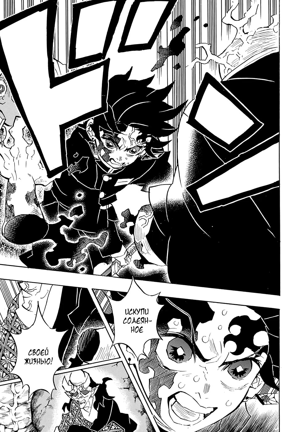 Страница 13 главы 126 манги Клинок, рассекающий демонов / Kimetsu no Yaiba