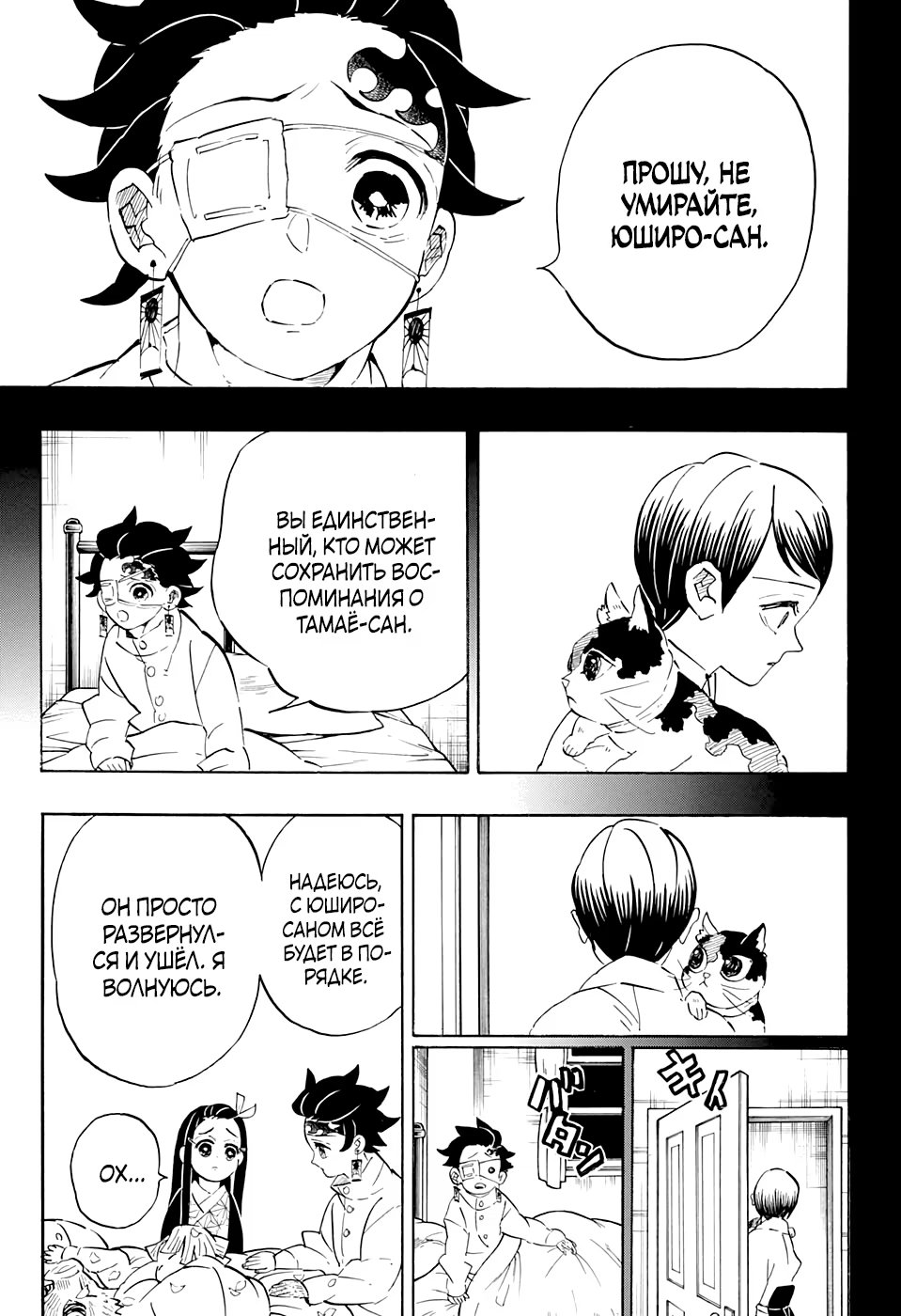 Страница 10 главы 204 манги Клинок, рассекающий демонов / Kimetsu no Yaiba