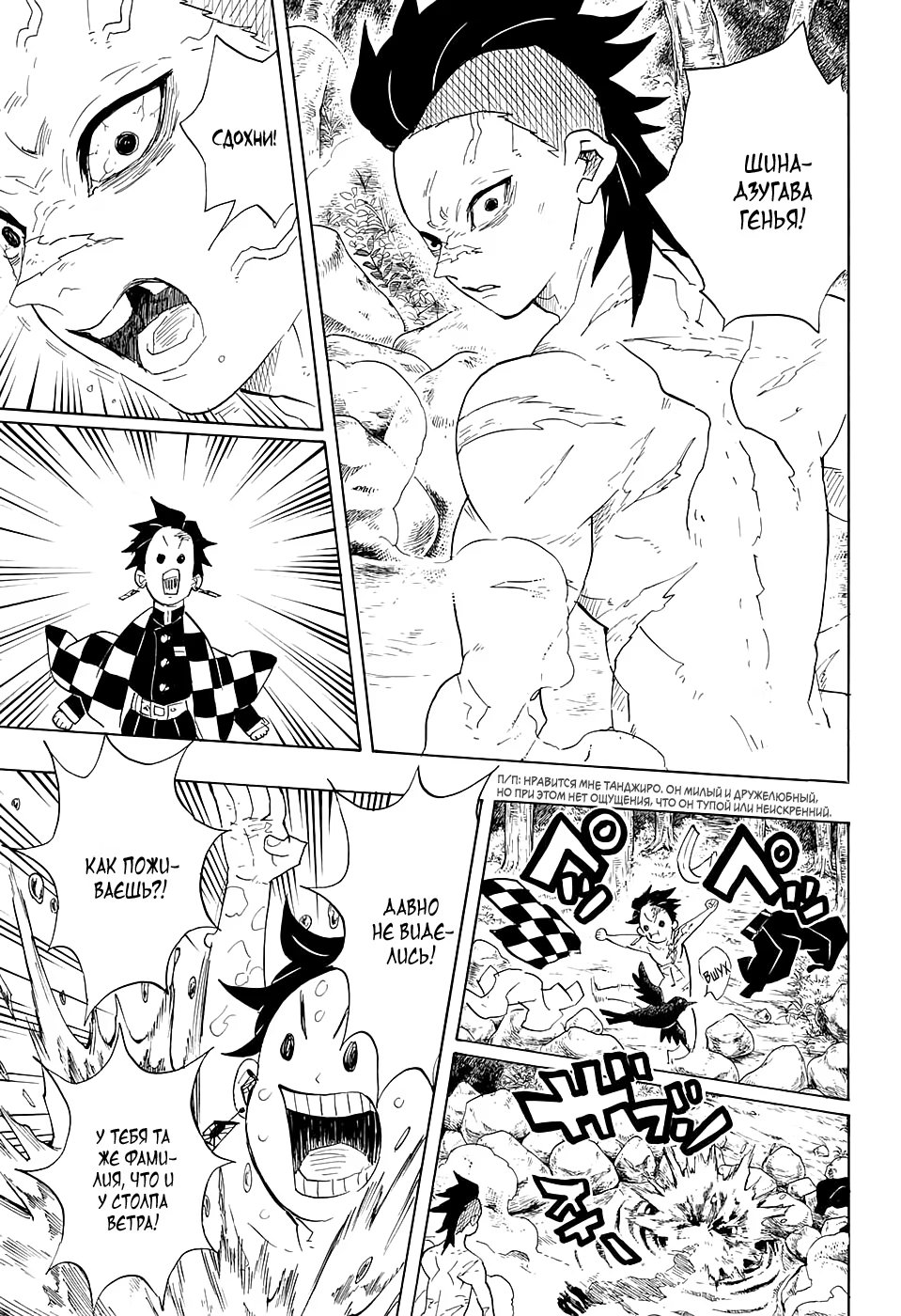 Страница 9 главы 101 манги Клинок, рассекающий демонов / Kimetsu no Yaiba