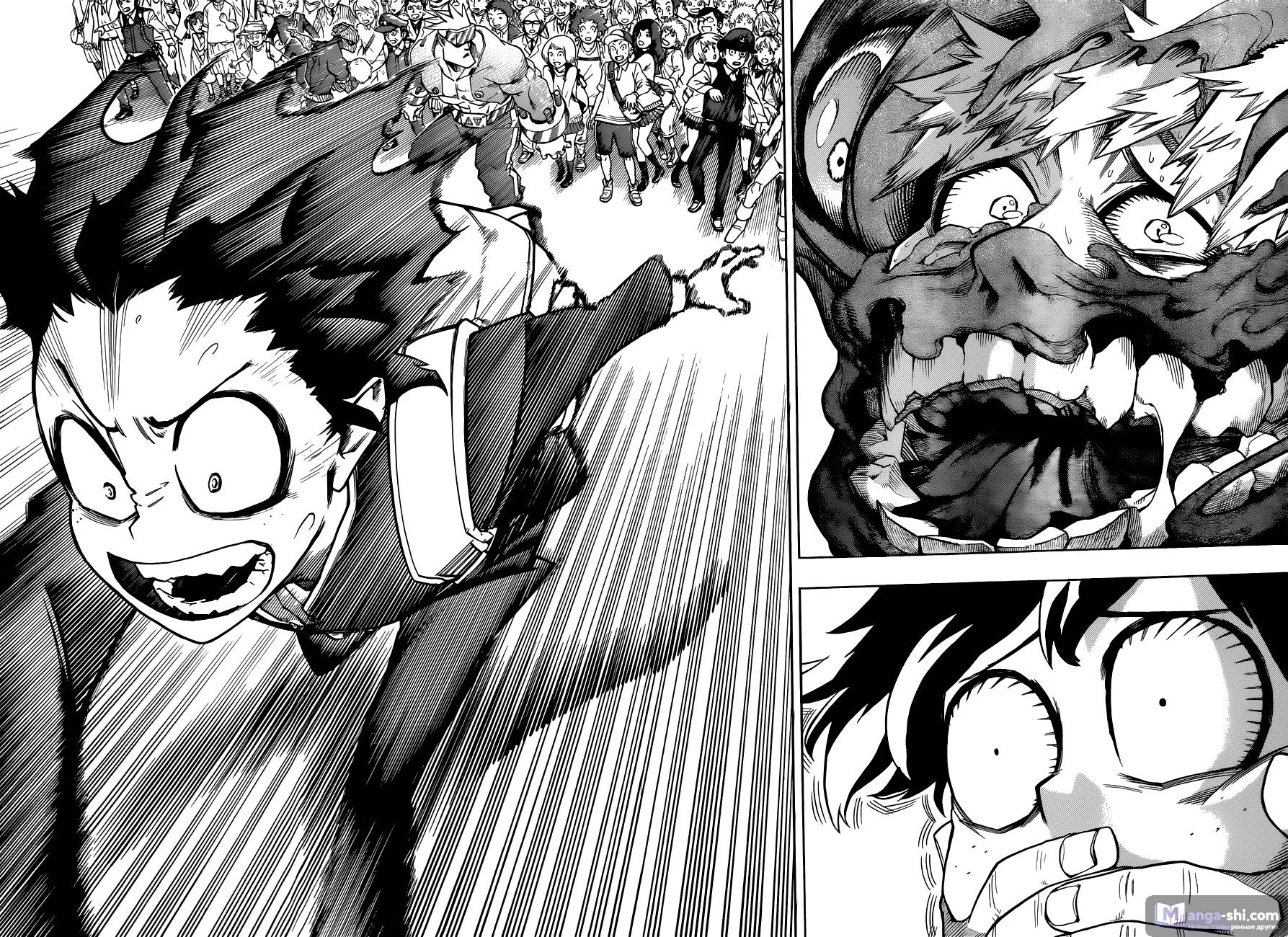 Страница 40 главы 1 манги Моя геройская академия / Boku no Hero Academia