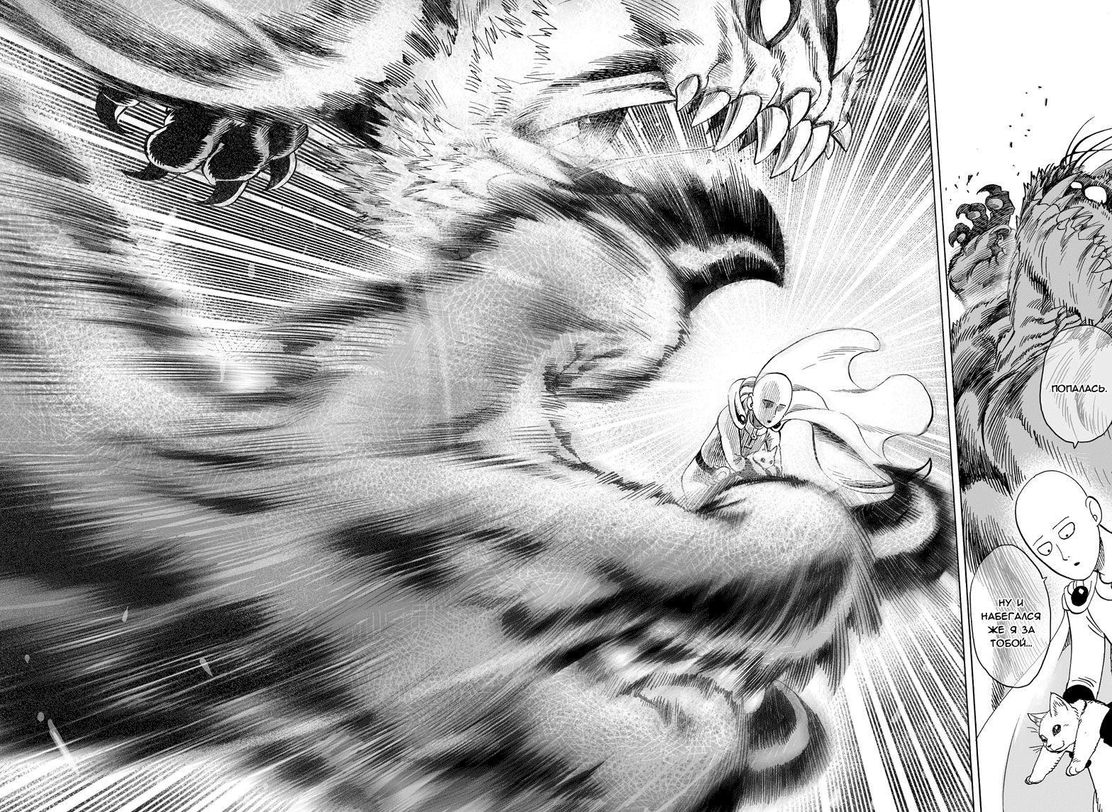 Страница 28 главы 57 манги Ванпанчмен / Onepunch-Man