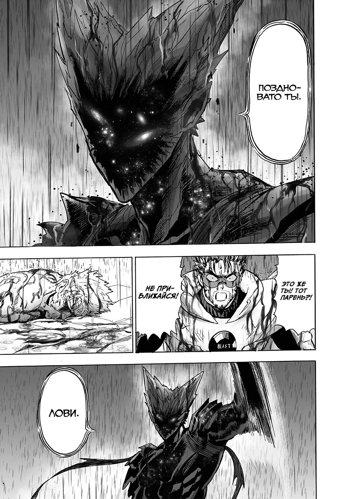 Страница 35 главы 211 манги Ванпанчмен / Onepunch-Man