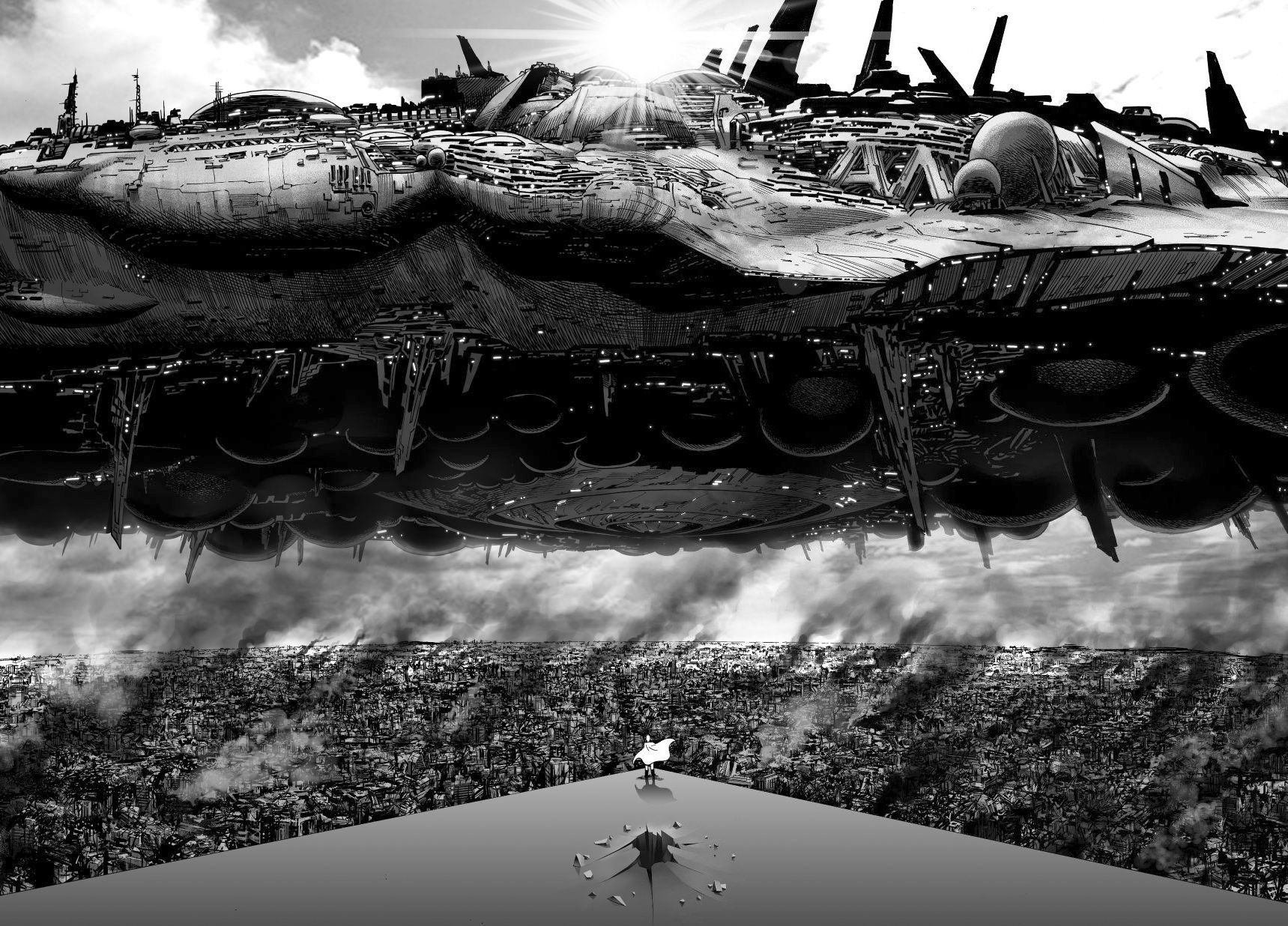 Страница 4 главы 40 манги Ванпанчмен / Onepunch-Man