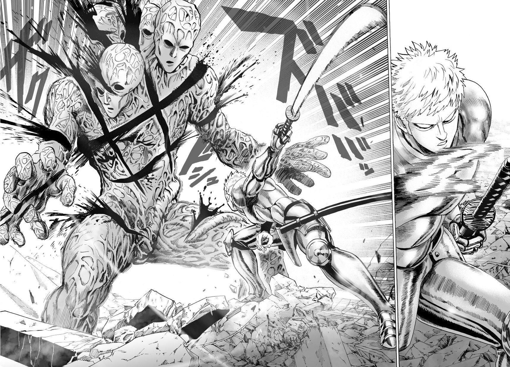 Страница 10 главы 40 манги Ванпанчмен / Onepunch-Man
