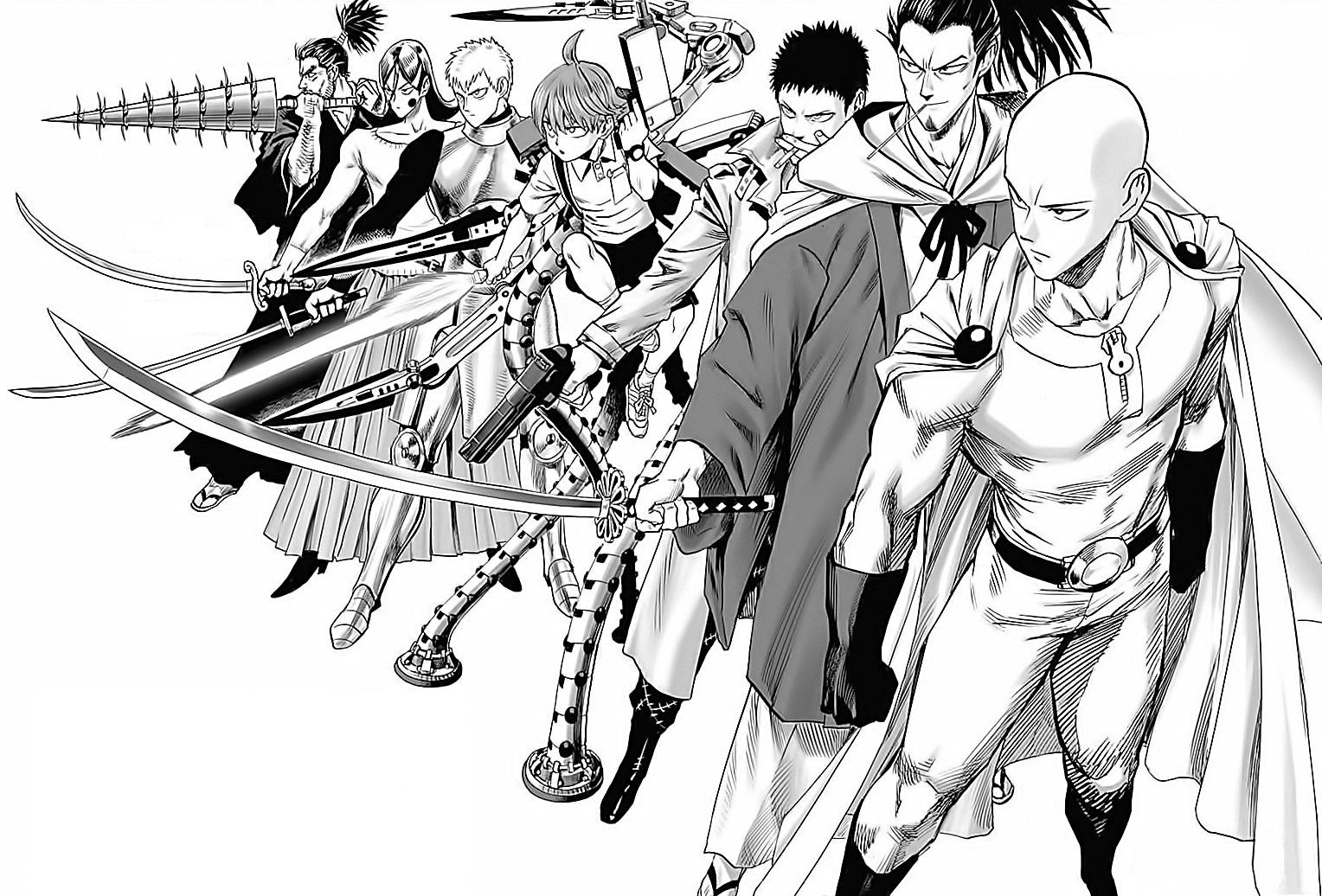 Страница 7 главы 150 манги Ванпанчмен / Onepunch-Man