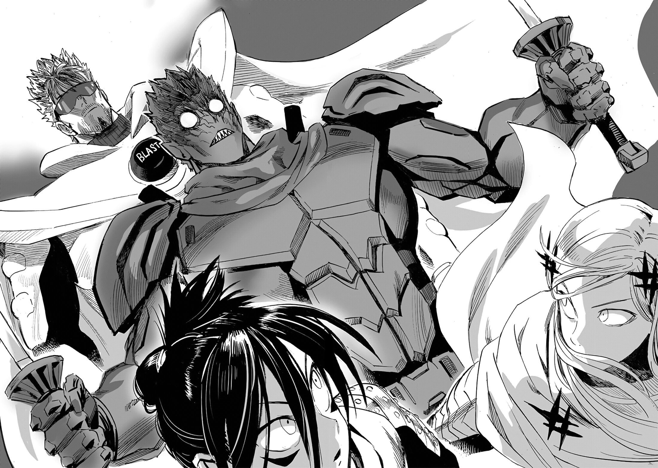 Страница 10 главы 247 манги Ванпанчмен / Onepunch-Man