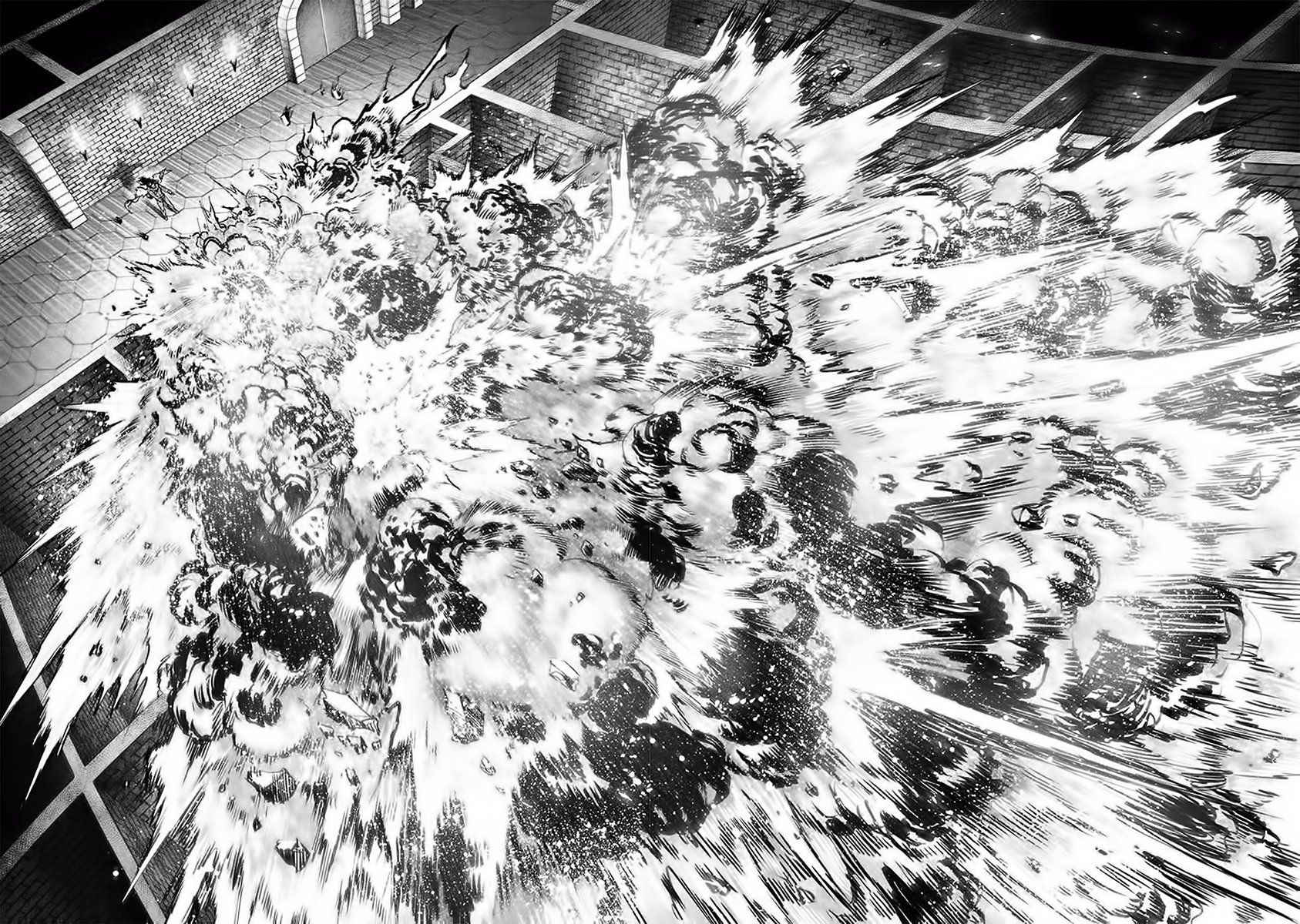 Страница 8 главы 154 манги Ванпанчмен / Onepunch-Man