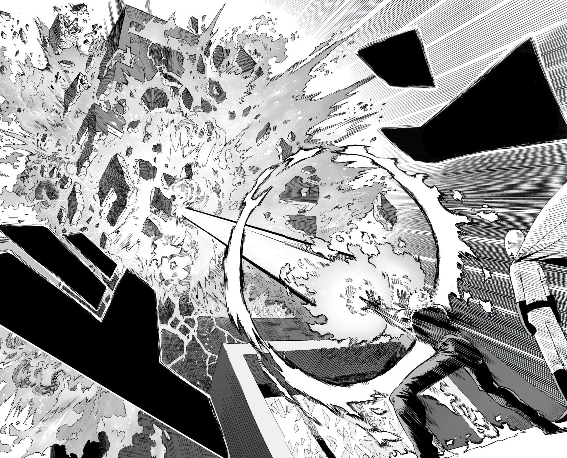 Страница 22 главы 9 манги Ванпанчмен / Onepunch-Man