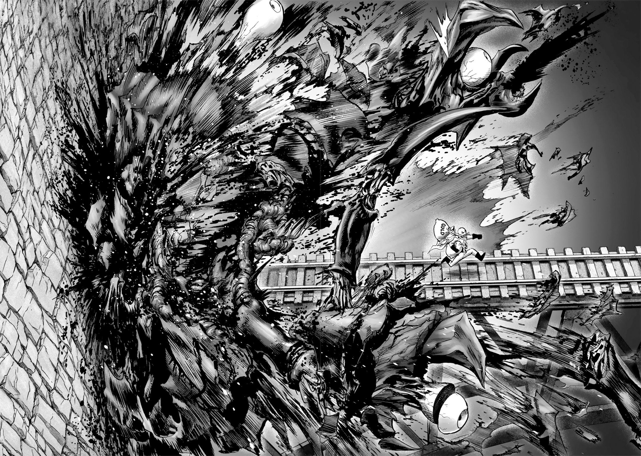 Страница 13 главы 168 манги Ванпанчмен / Onepunch-Man