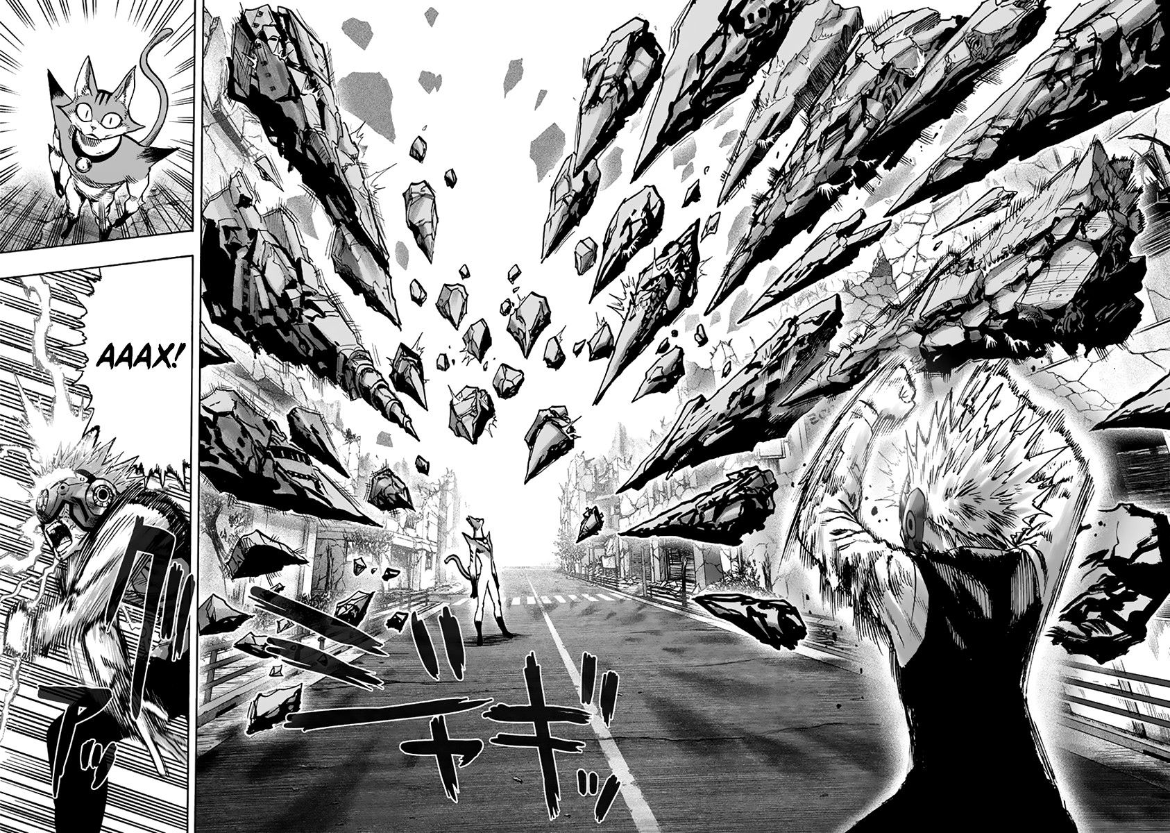 Страница 8 главы 159 манги Ванпанчмен / Onepunch-Man