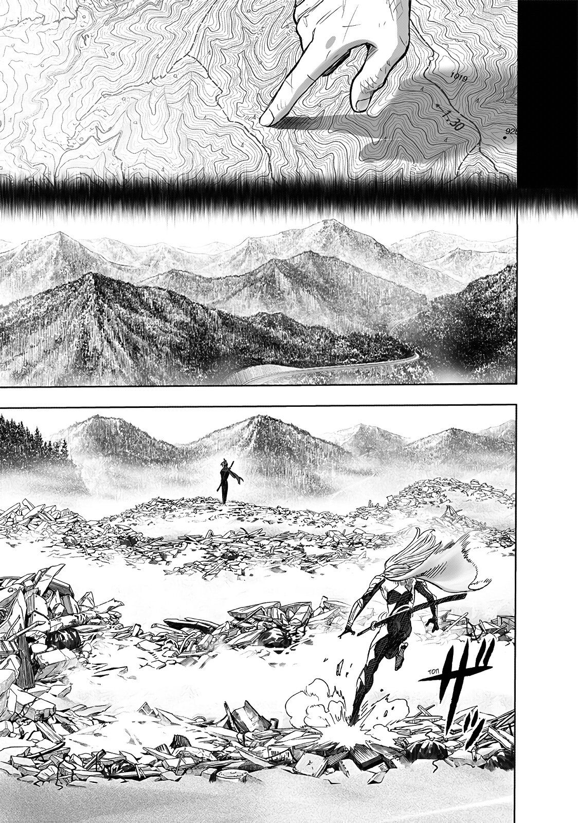 Страница 19 главы 241 манги Ванпанчмен / Onepunch-Man