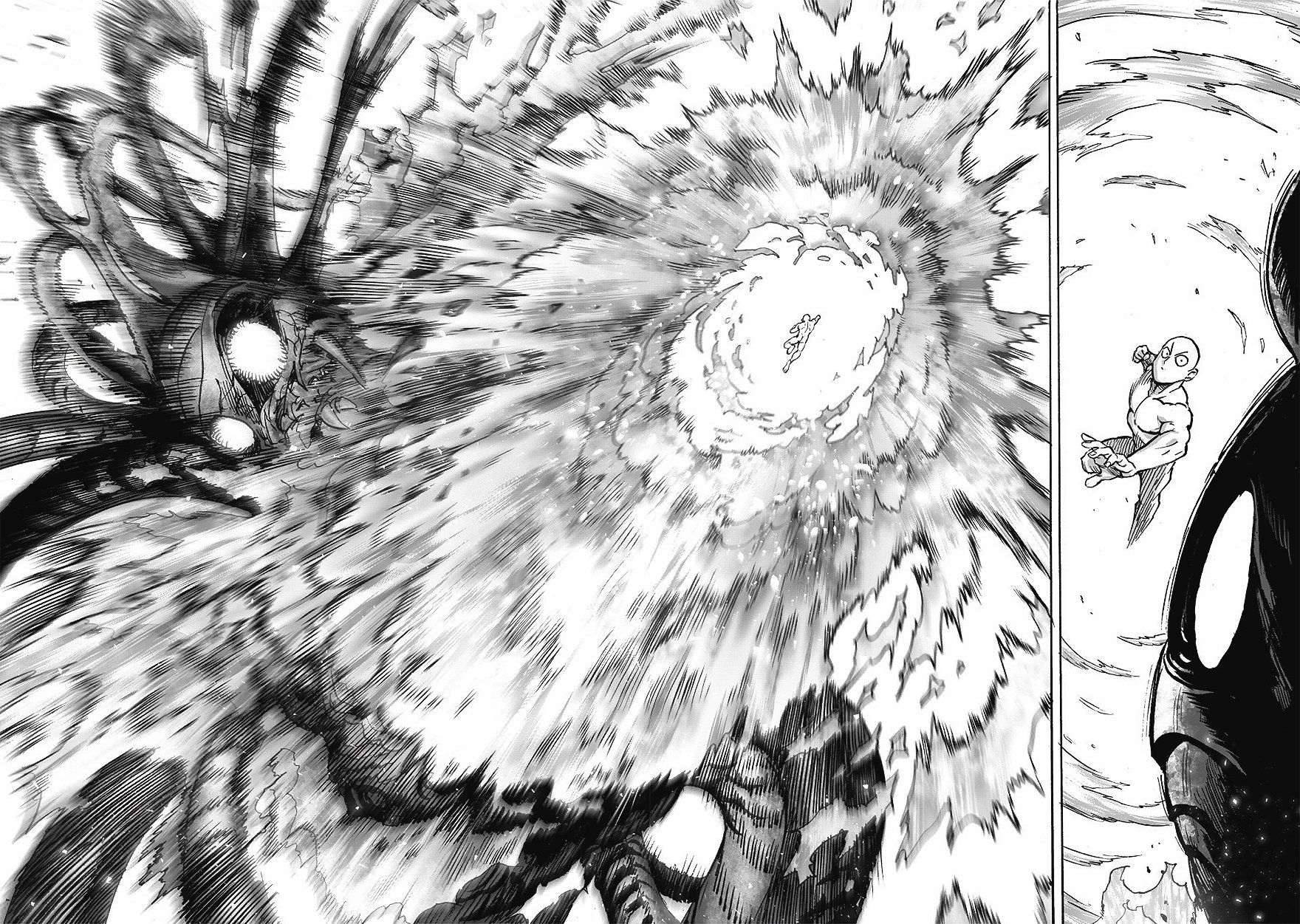 Страница 34 главы 150 манги Ванпанчмен / Onepunch-Man