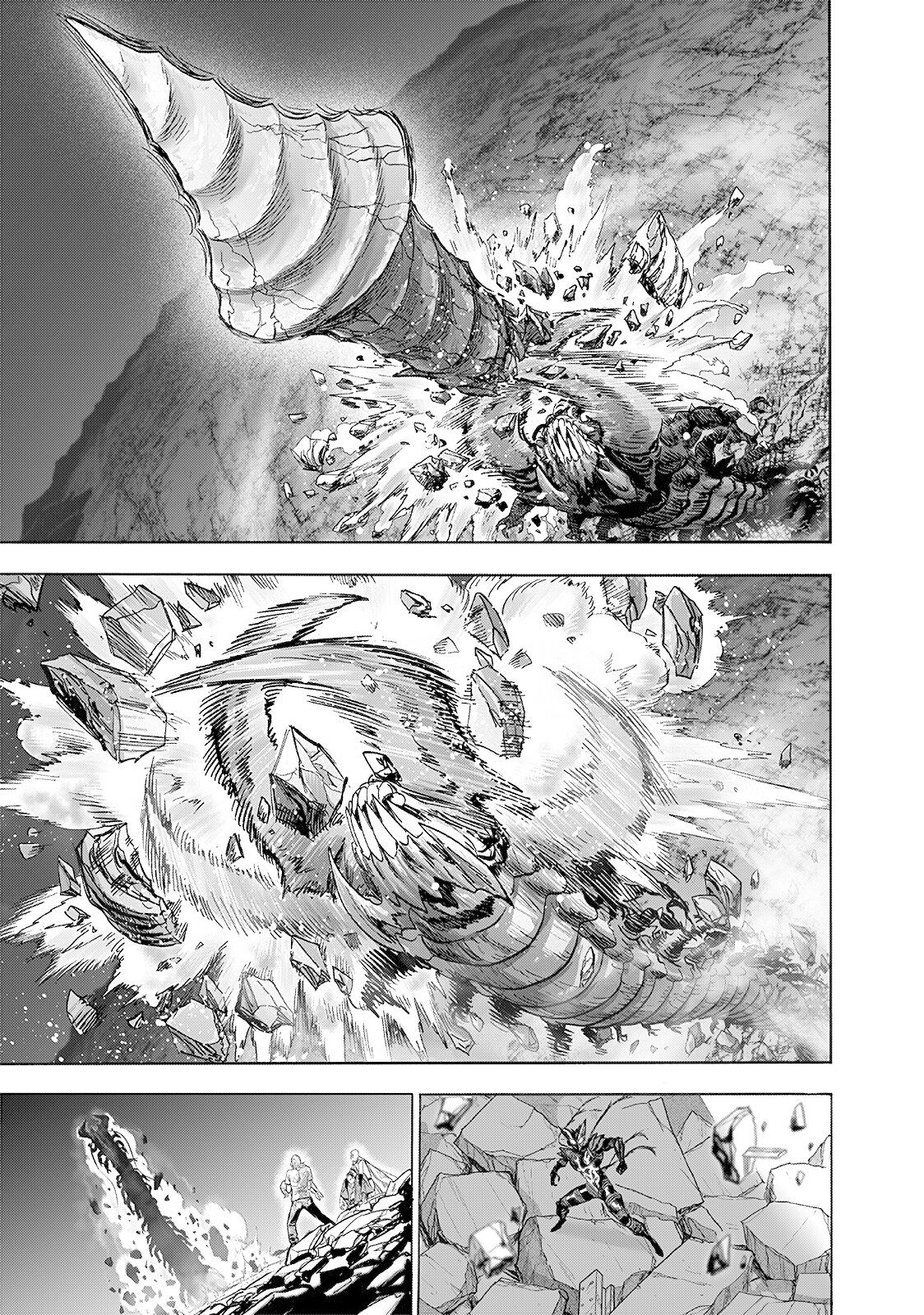 Страница 37 главы 201 манги Ванпанчмен / Onepunch-Man