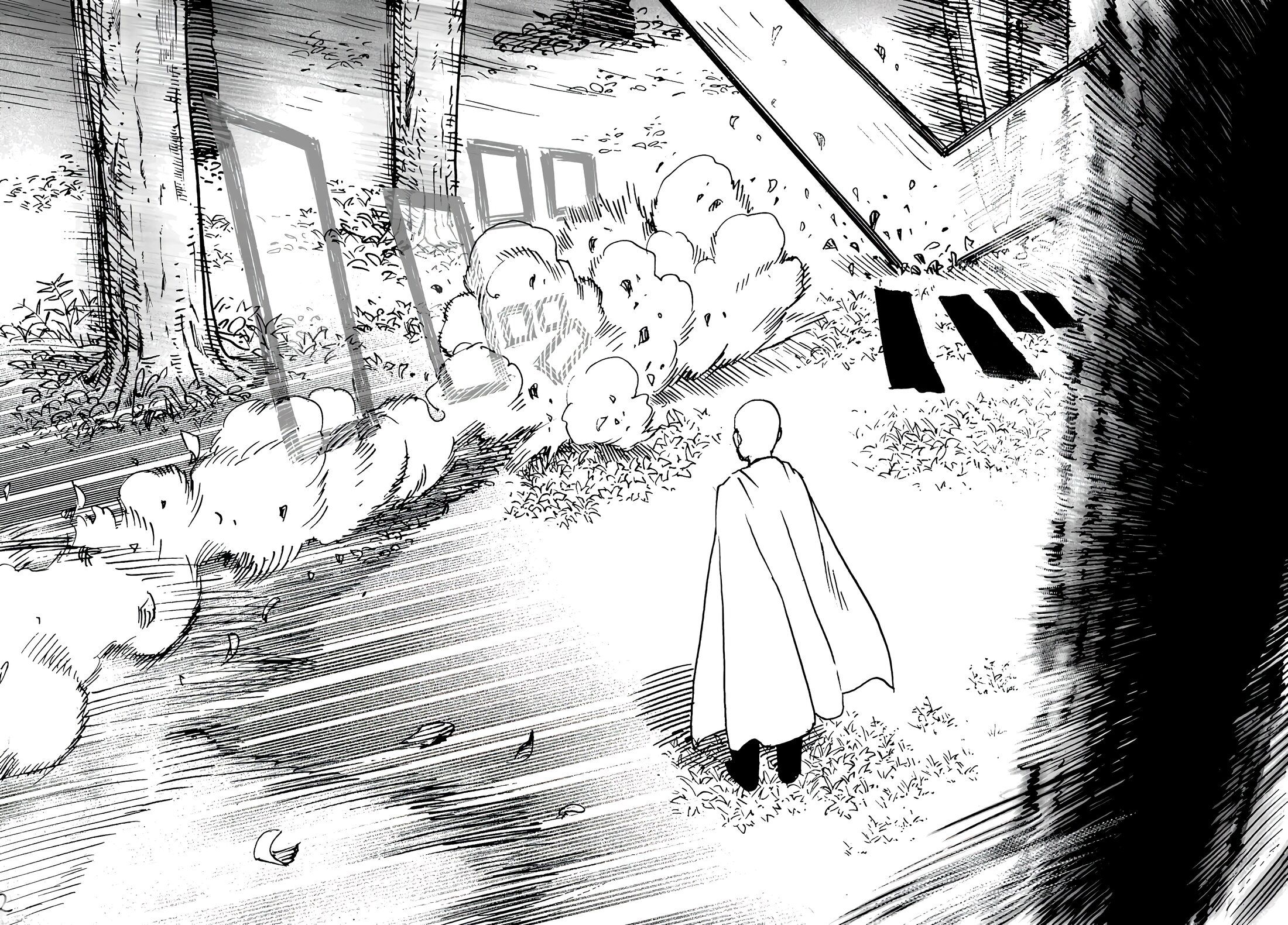 Страница 4 главы 15 манги Ванпанчмен / Onepunch-Man