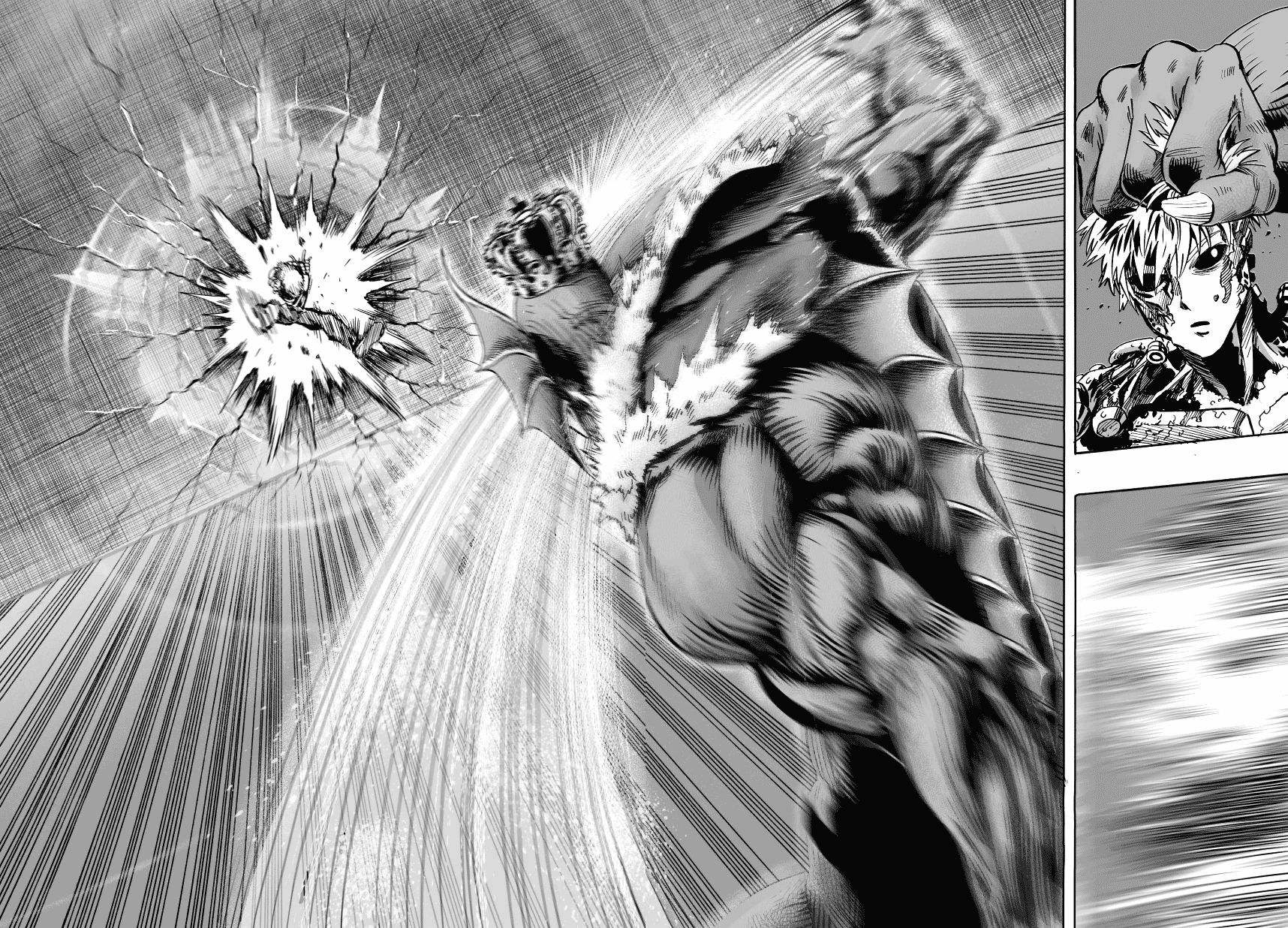 Страница 4 главы 34 манги Ванпанчмен / Onepunch-Man