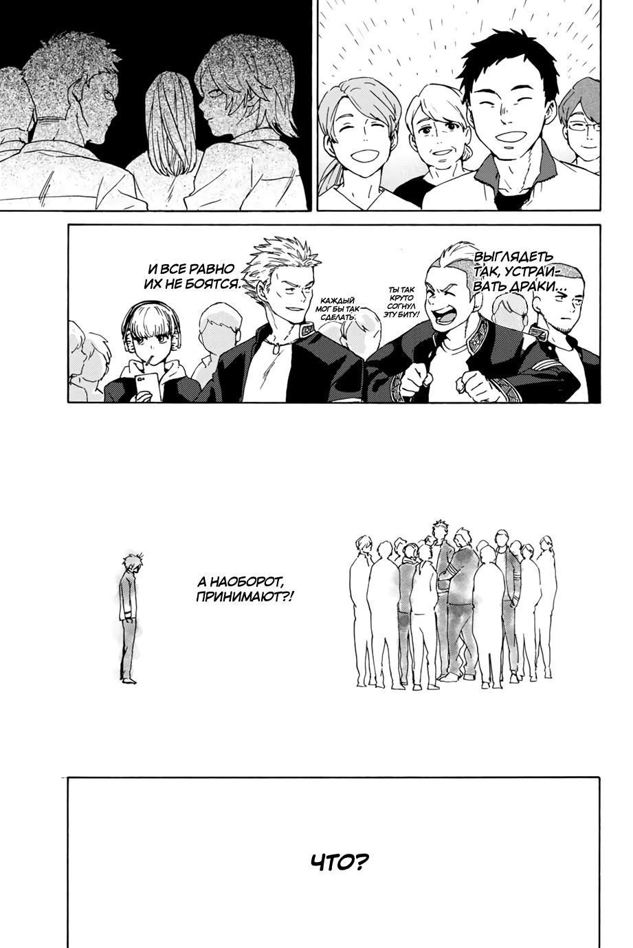 Страница 50 главы 1 манги Ветролом / Wind Breaker