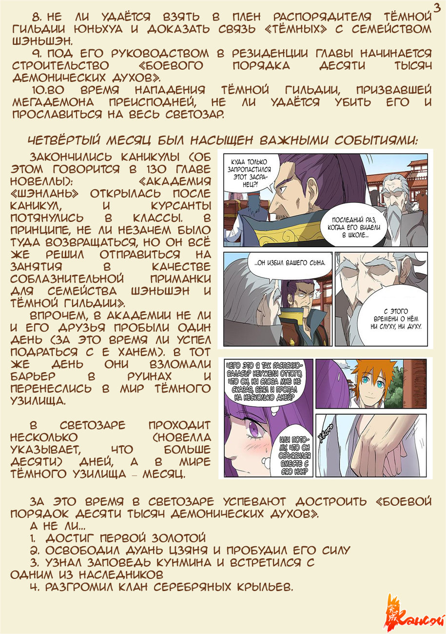 Страница 23 главы 300.5 манги Сказания о демонах и богах / Tales of Demons and Gods