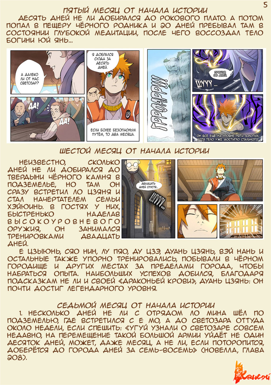 Страница 25 главы 300.5 манги Сказания о демонах и богах / Tales of Demons and Gods