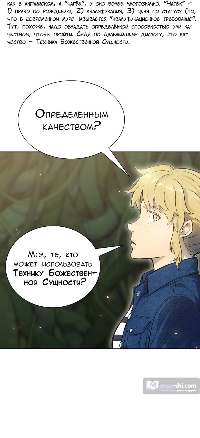 Страница 43 главы 186 манги Башня Бога / Tower of God