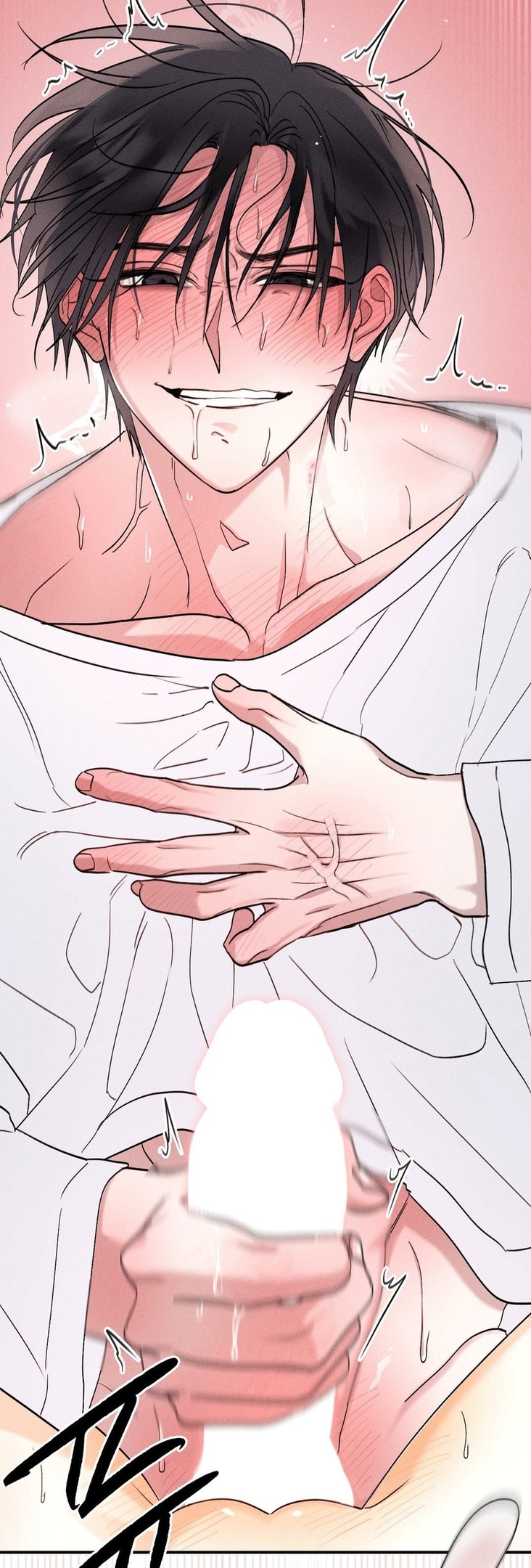 Страница 49 главы 9 манги Парень и его отношения с призраком / The Man With the Ghost