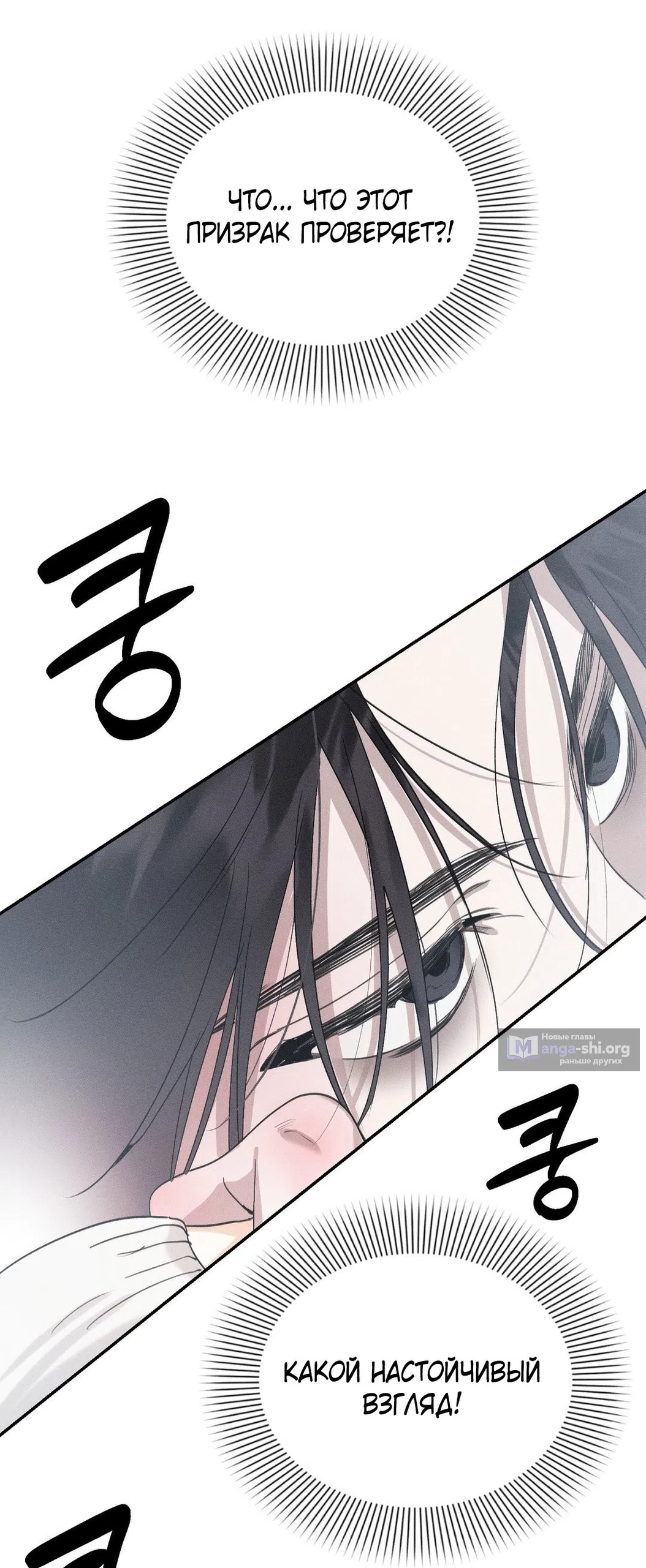 Страница 22 главы 45.5 манги Парень и его отношения с призраком / The Man With the Ghost