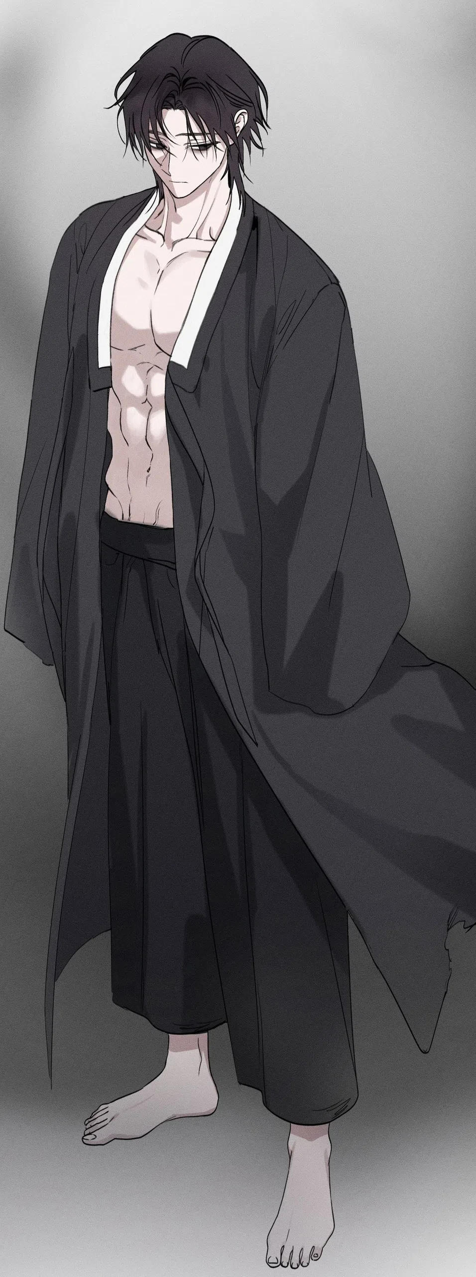 Страница 35 главы 45.5 манги Парень и его отношения с призраком / The Man With the Ghost