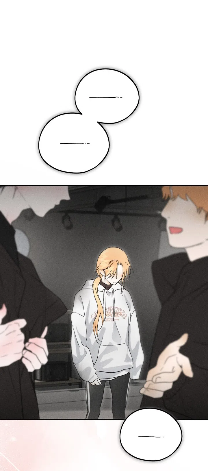 Страница 71 главы 50 манги Парень и его отношения с призраком / The Man With the Ghost